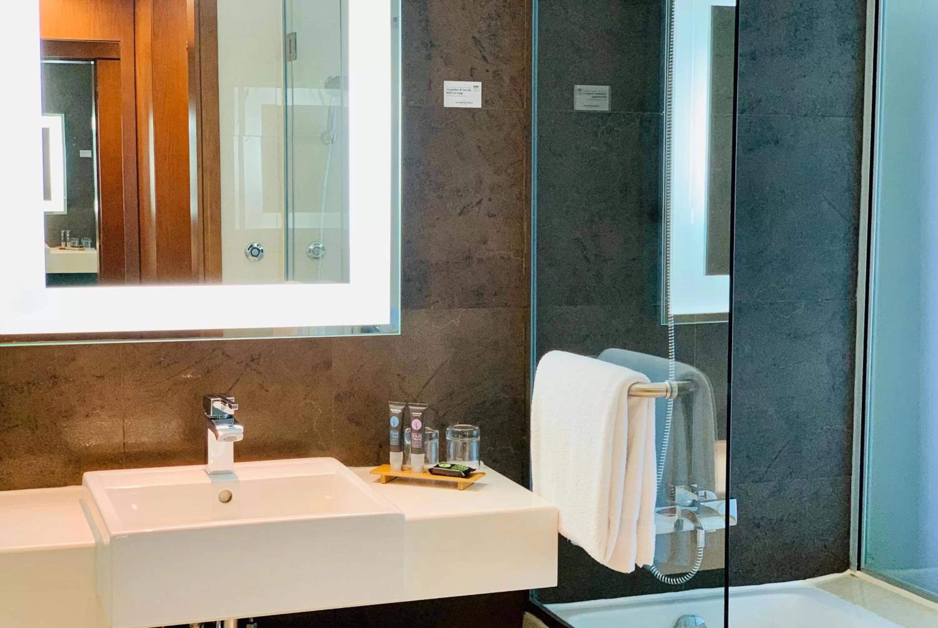 Bathroom in Novotel Fujairah