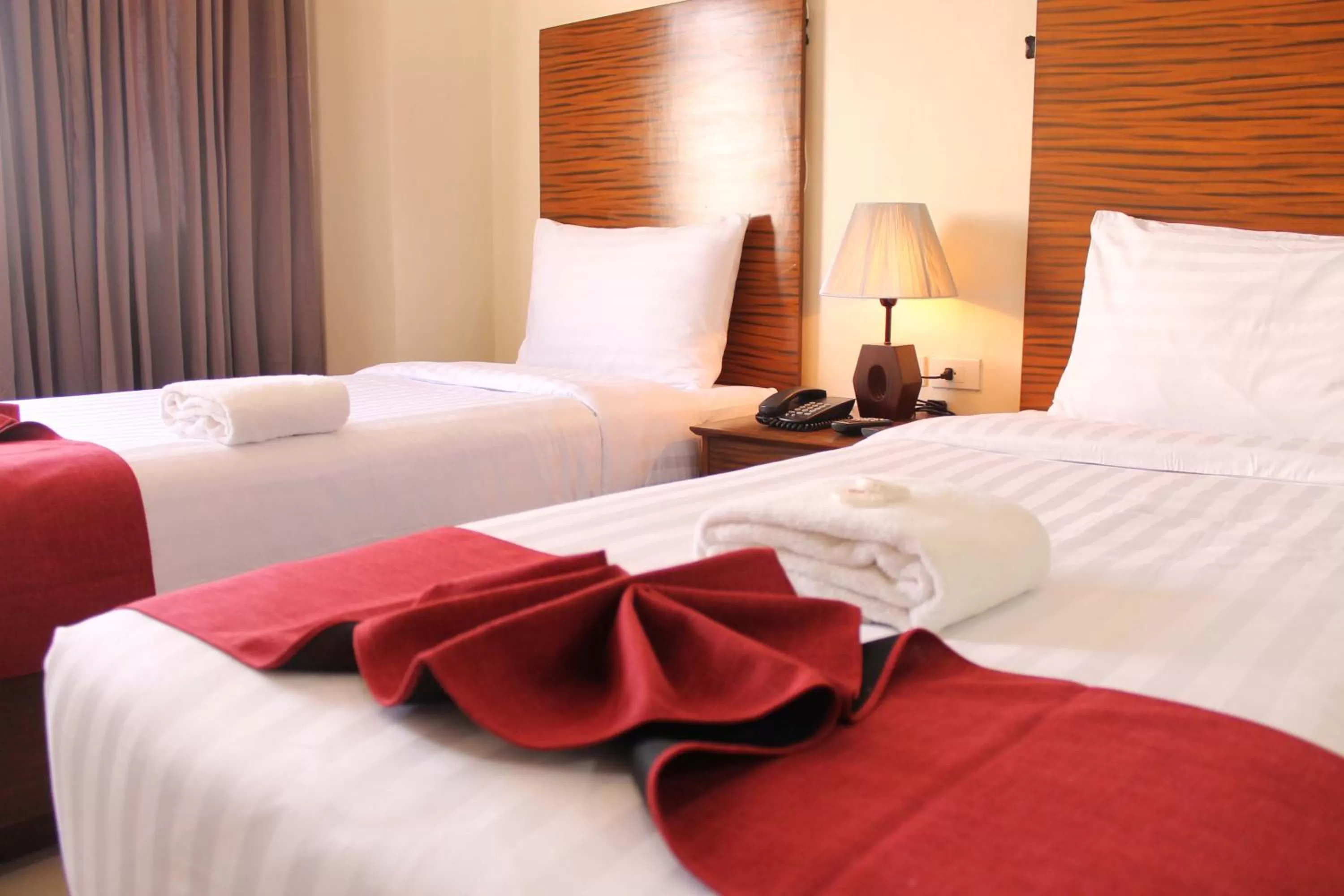 Bed in Sebastien Hotel