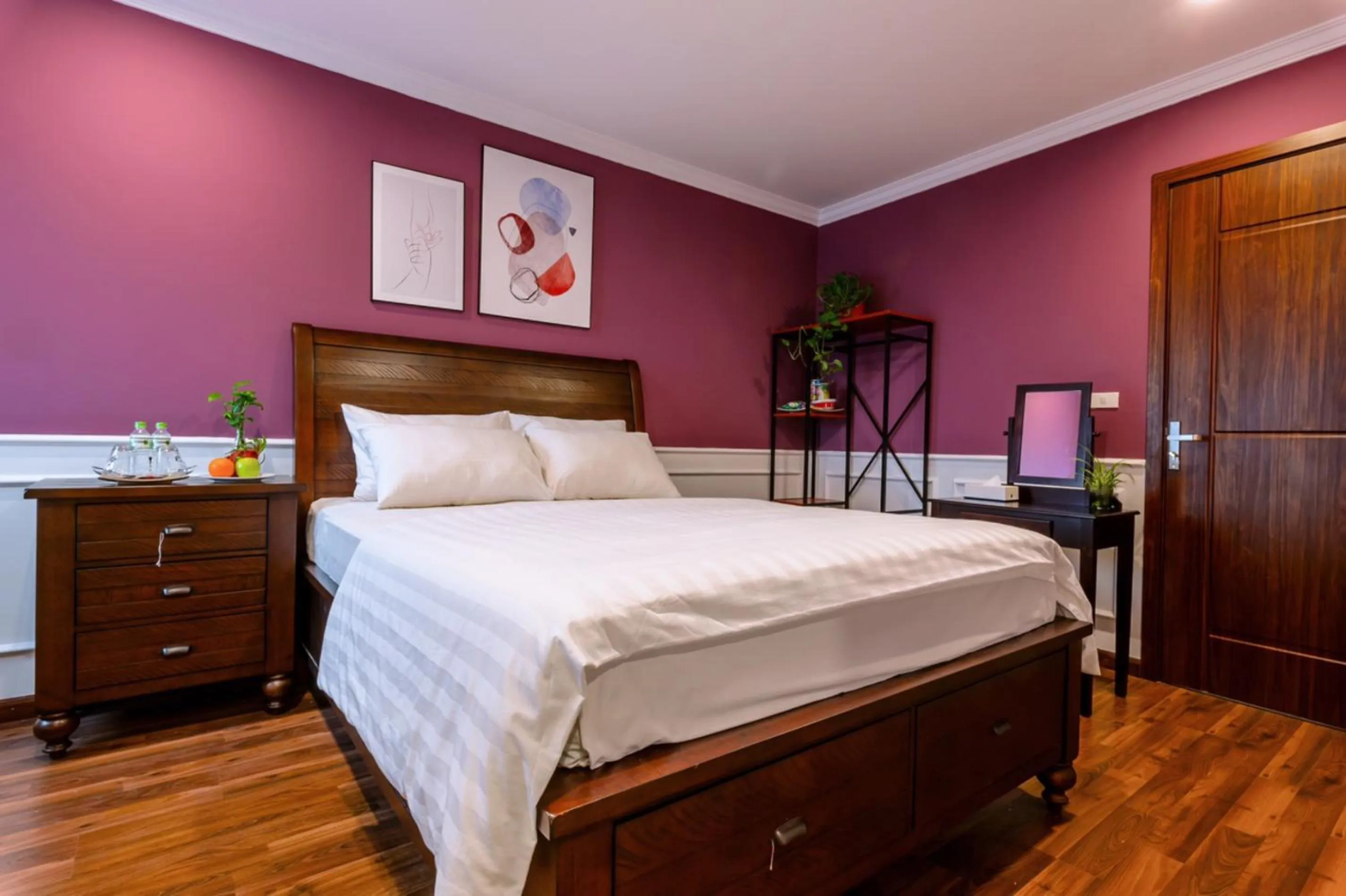 Bed in Hovi Hoang Cau 3 - My Hotel