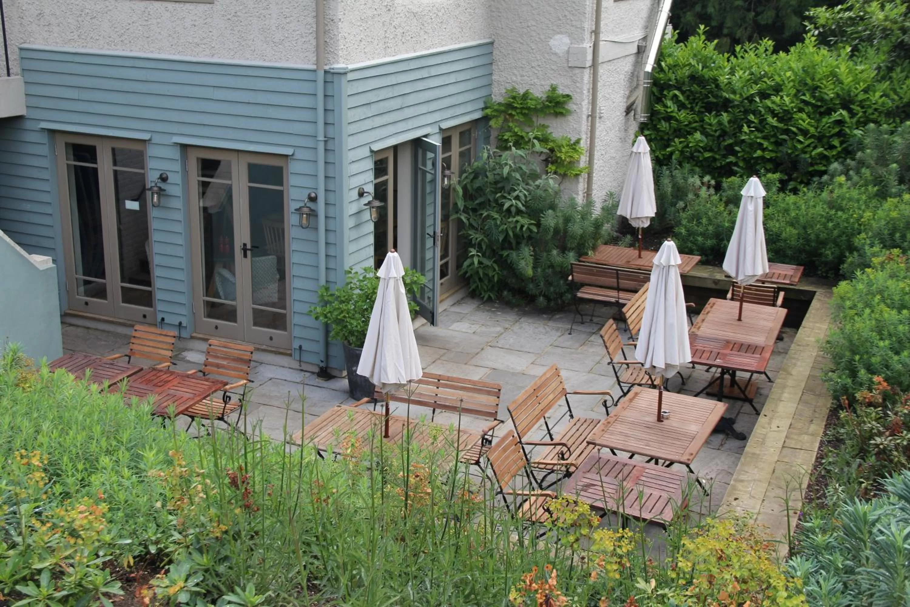 Garden in Bel And The Dragon-Churt