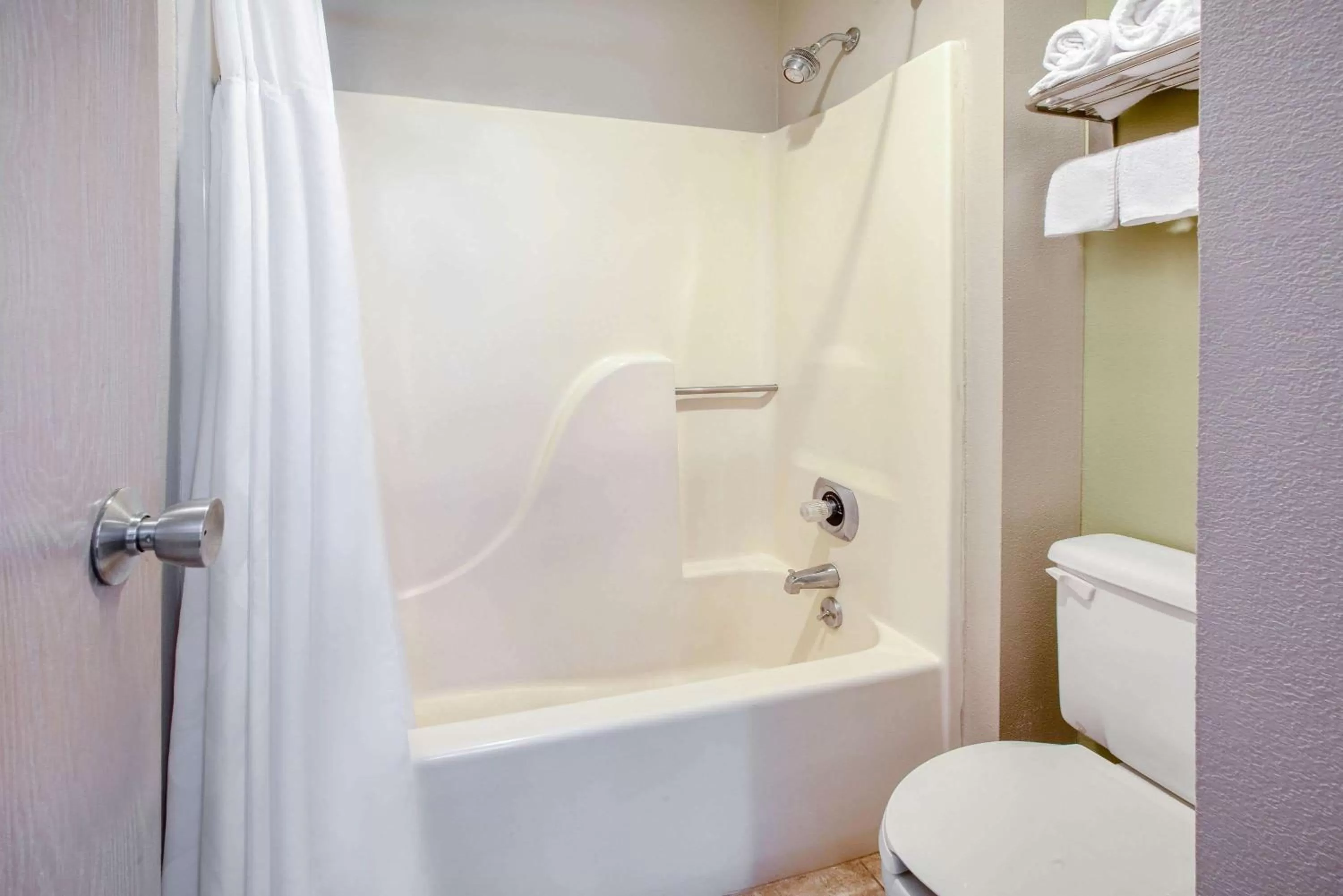 Bathroom in Baymont by Wyndham Grand Rapids Airport