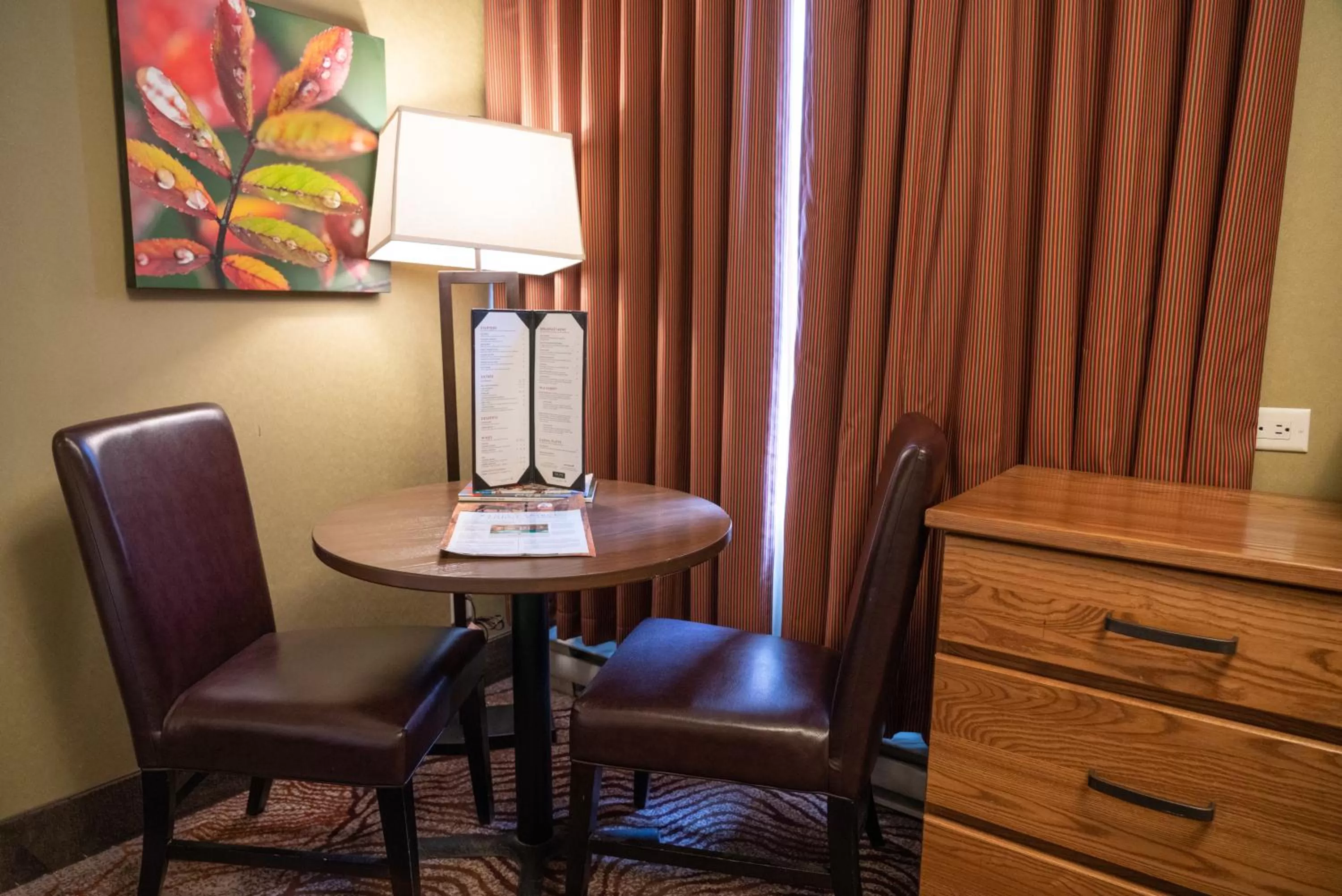 Seating area in Banff Caribou Lodge and Spa
