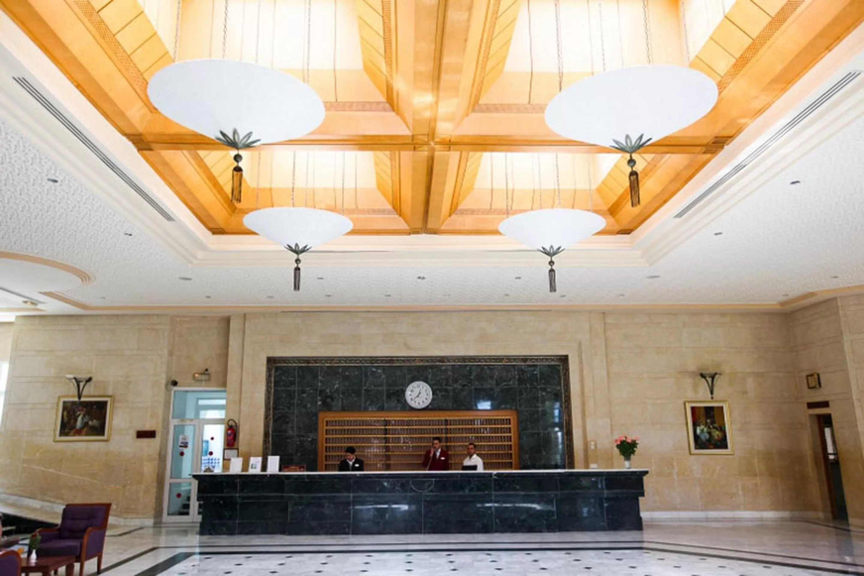 Lobby or reception in El Mouradi Djerba Menzel
