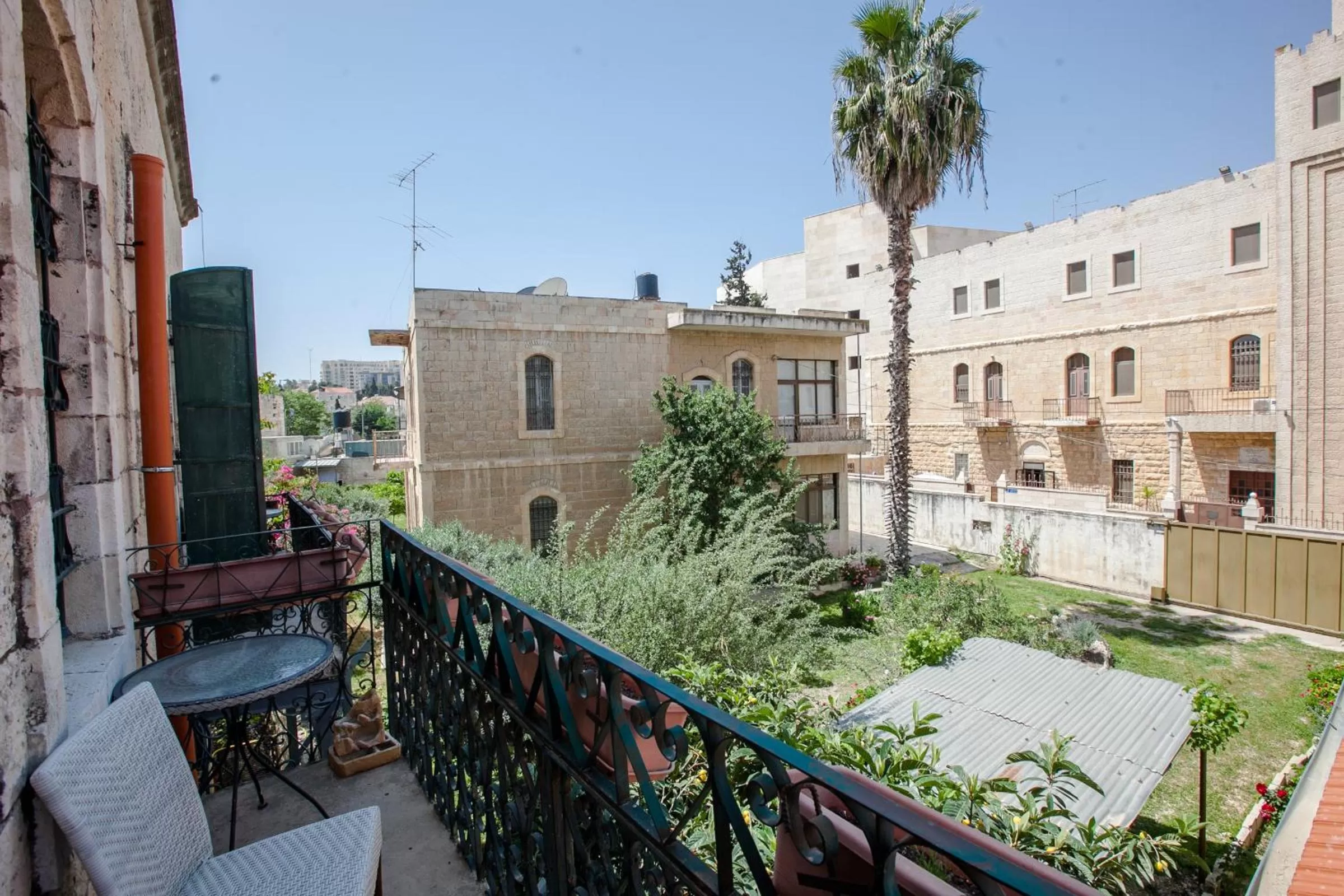 Garden in Jerusalem Hotel