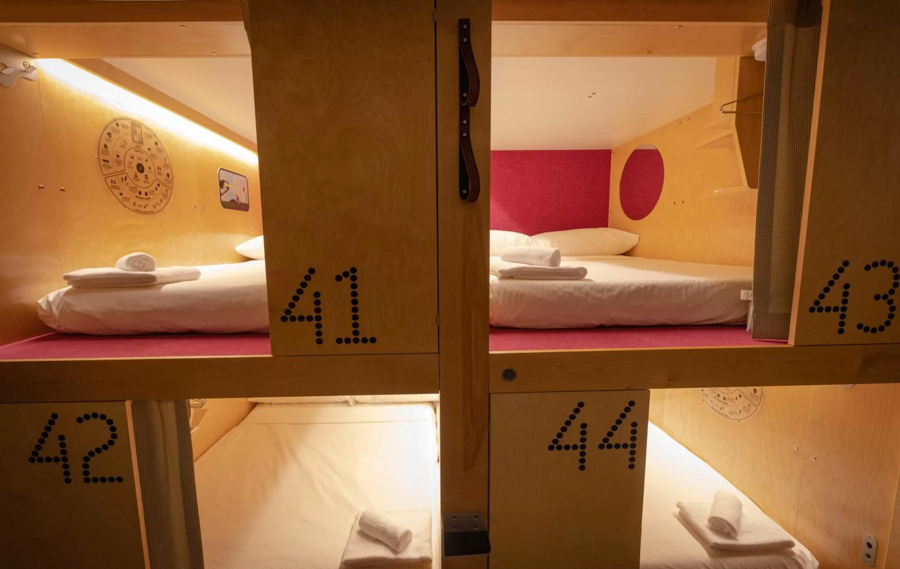 Bedroom, Bed in Pangea Pod Hotel