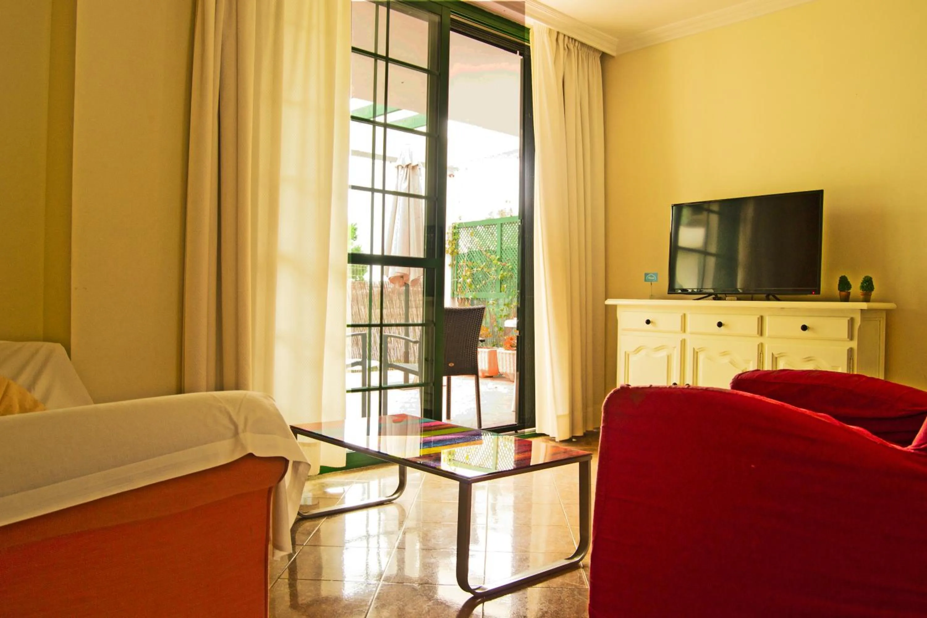 Living room in Roquetas Beach and Playa Serena Golf Village