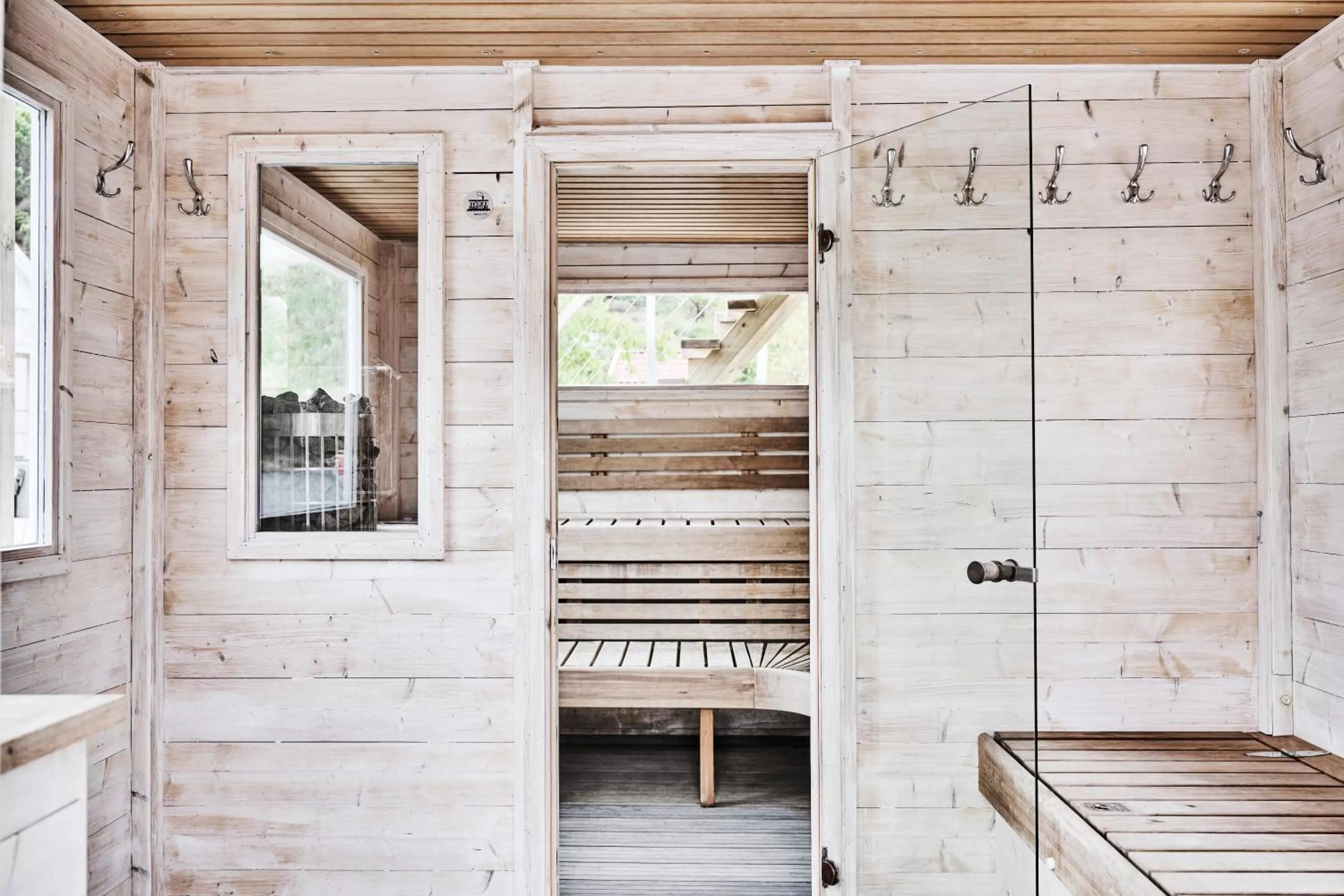 Sauna in Farsund Resort