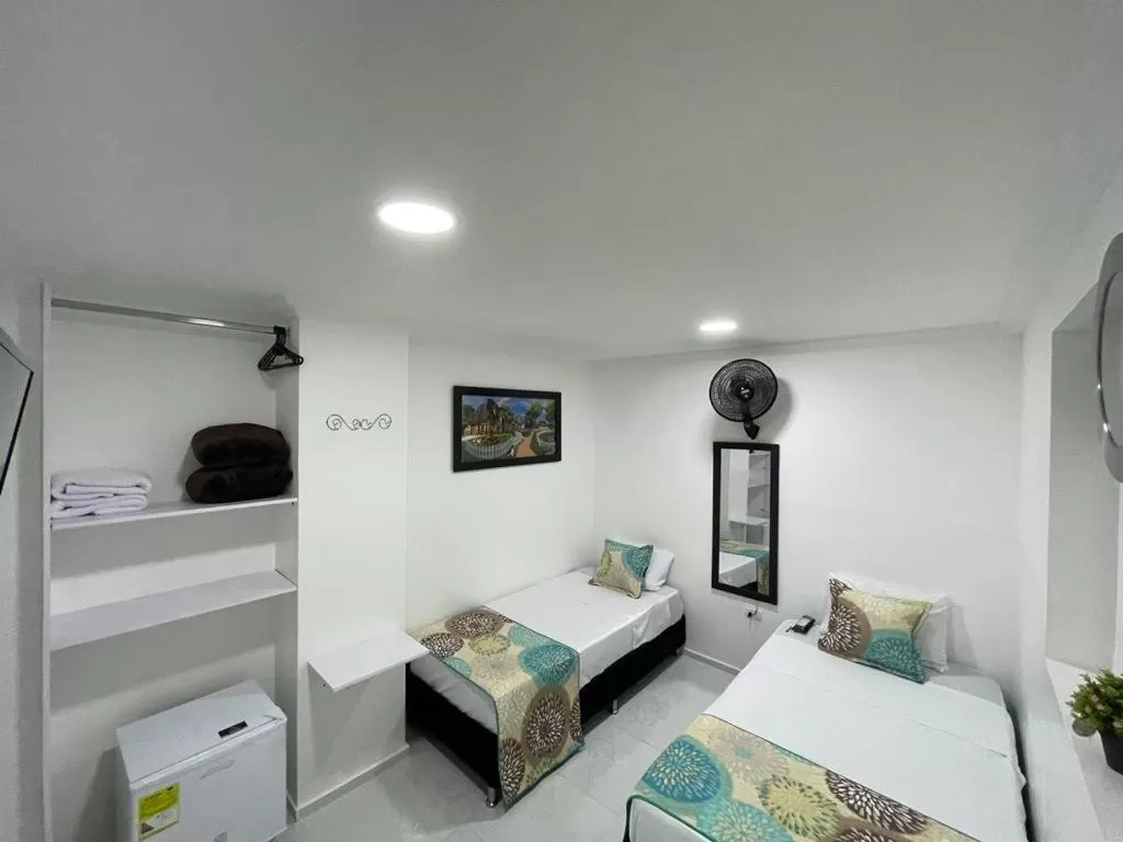 Bed in Hotel Eterna Primavera