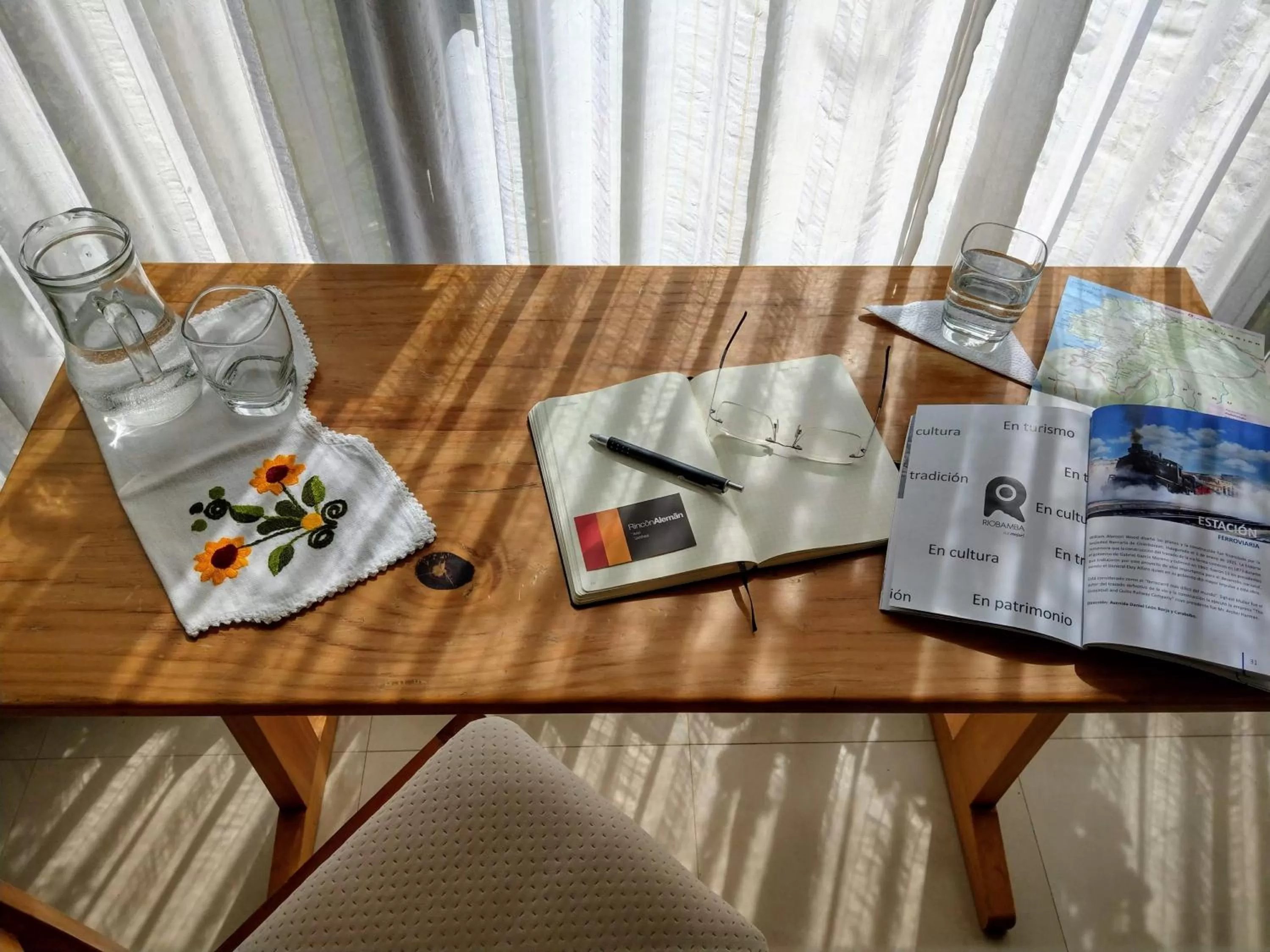 Decorative detail in Hotel Rincon Aleman