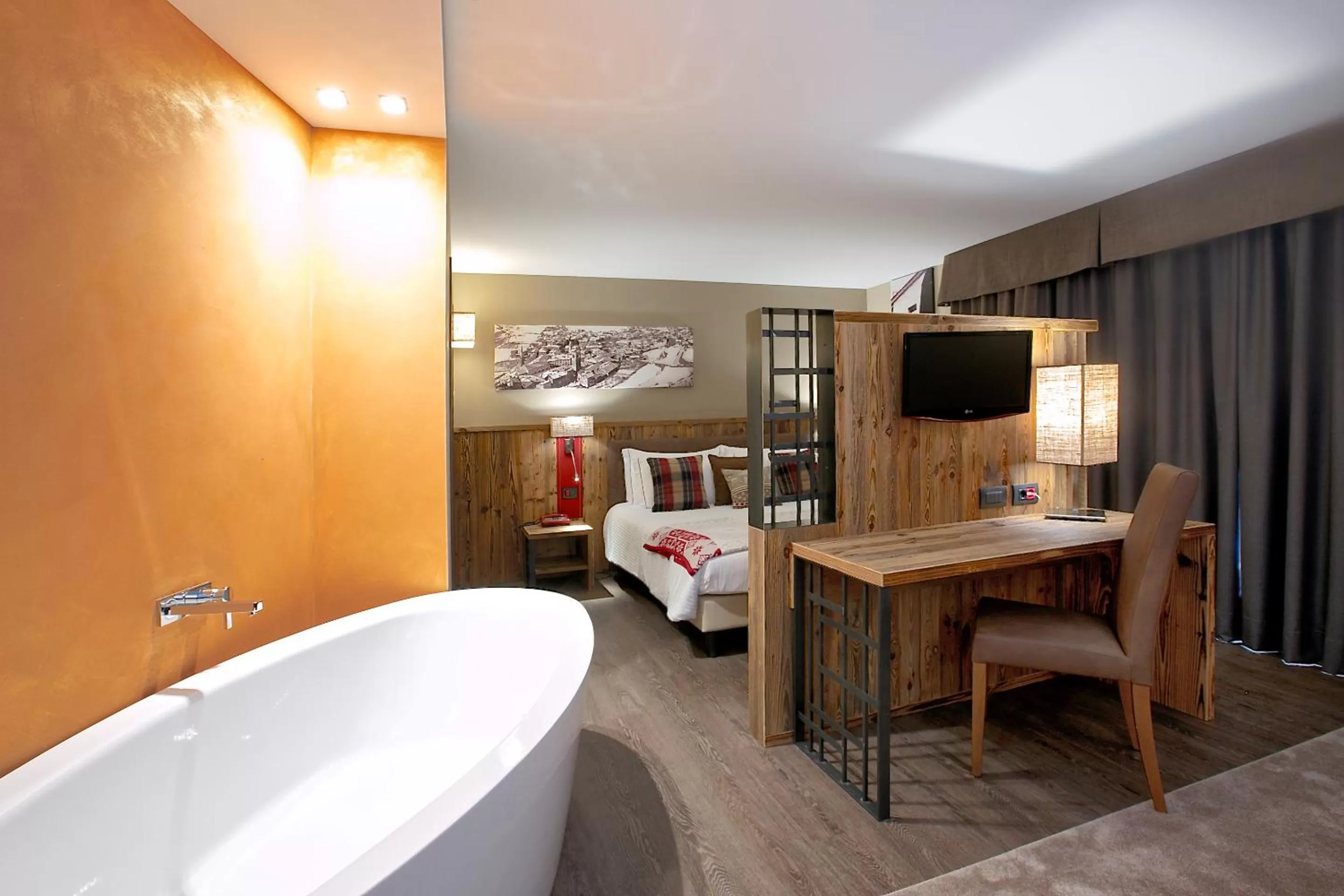 Bed in Olimpia Hotel