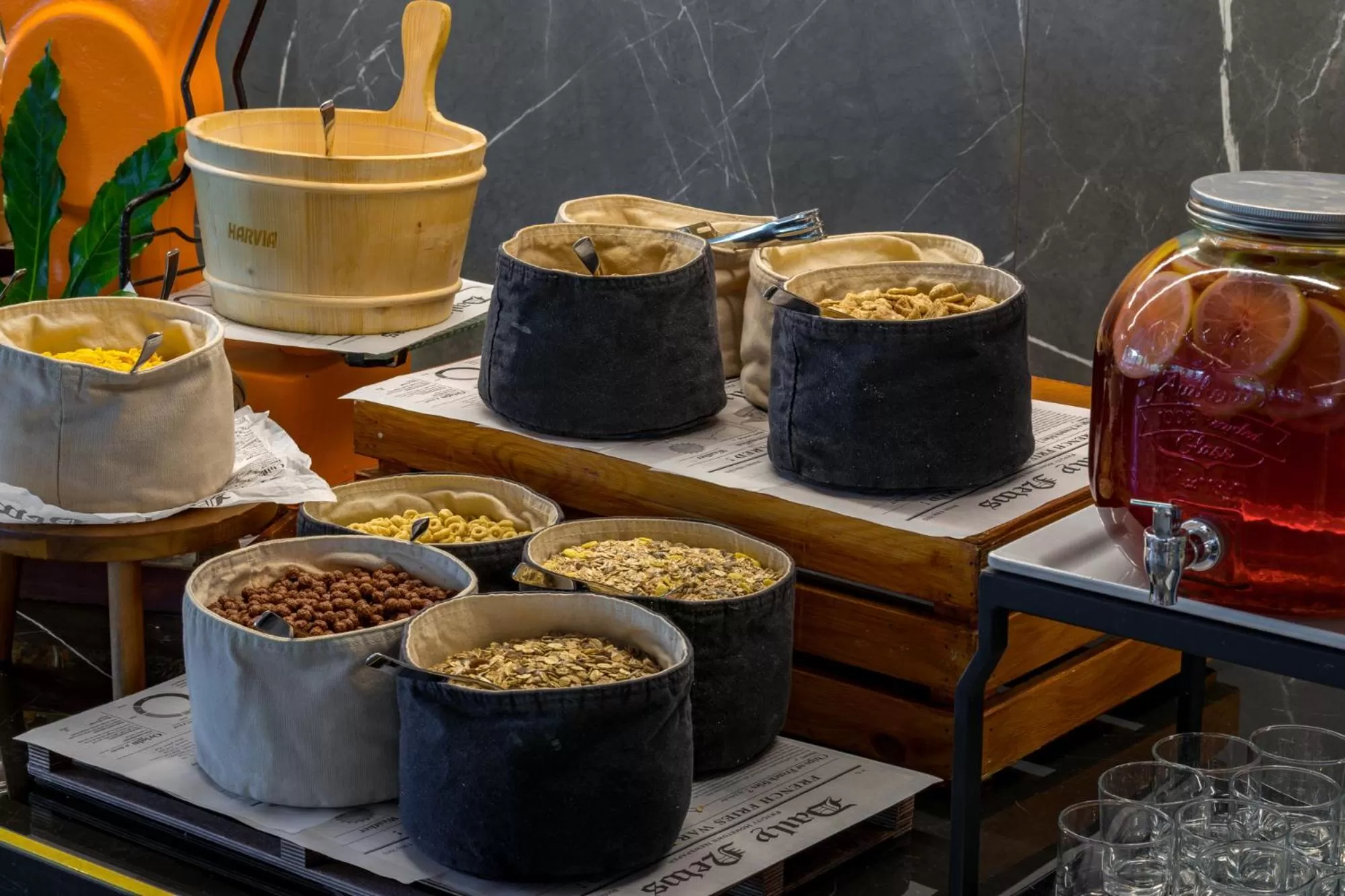 Buffet breakfast in Ensana Thermal Margaret Island