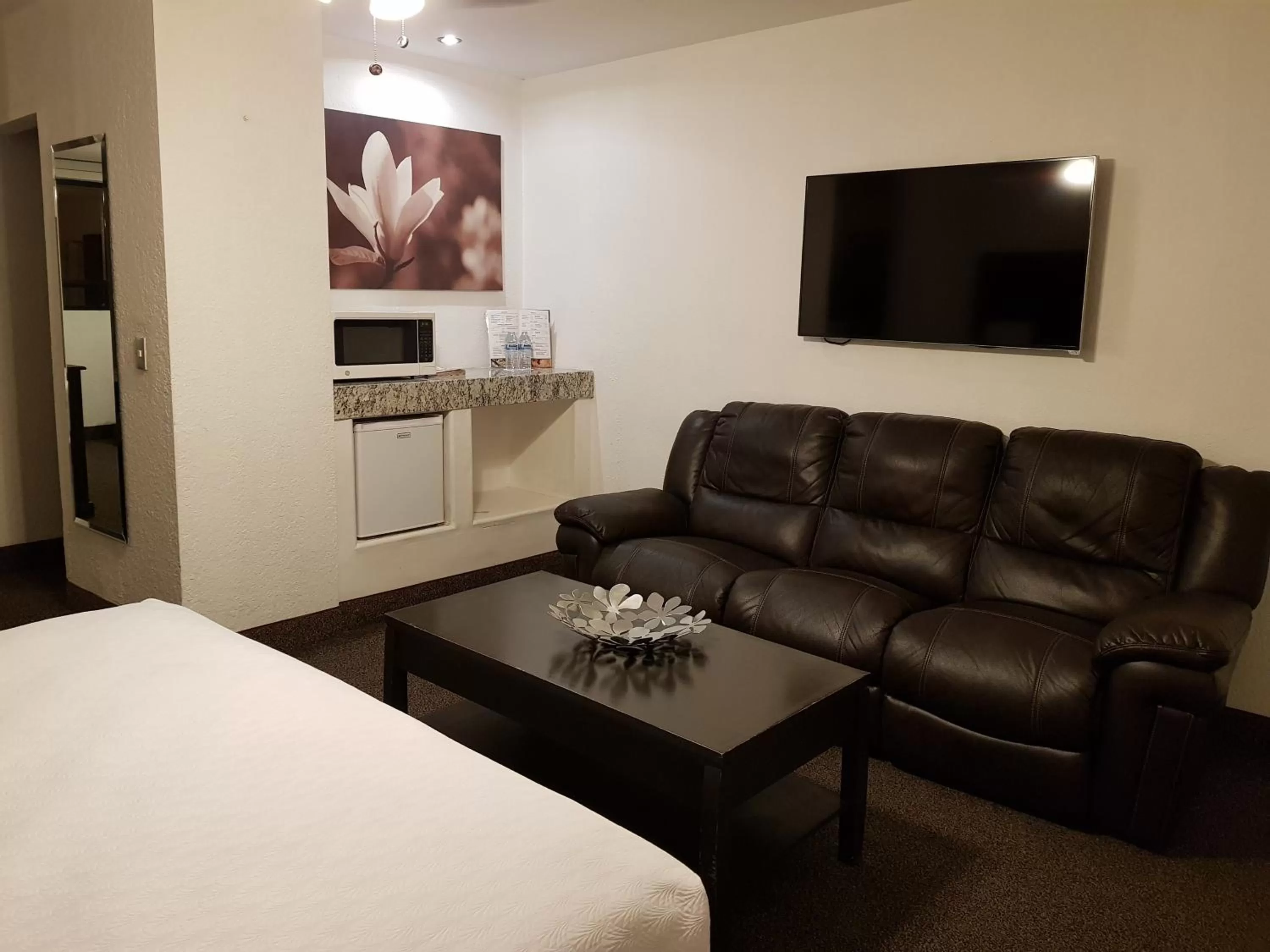 Communal lounge/ TV room in Hotel Principado Tijuana Aeropuerto