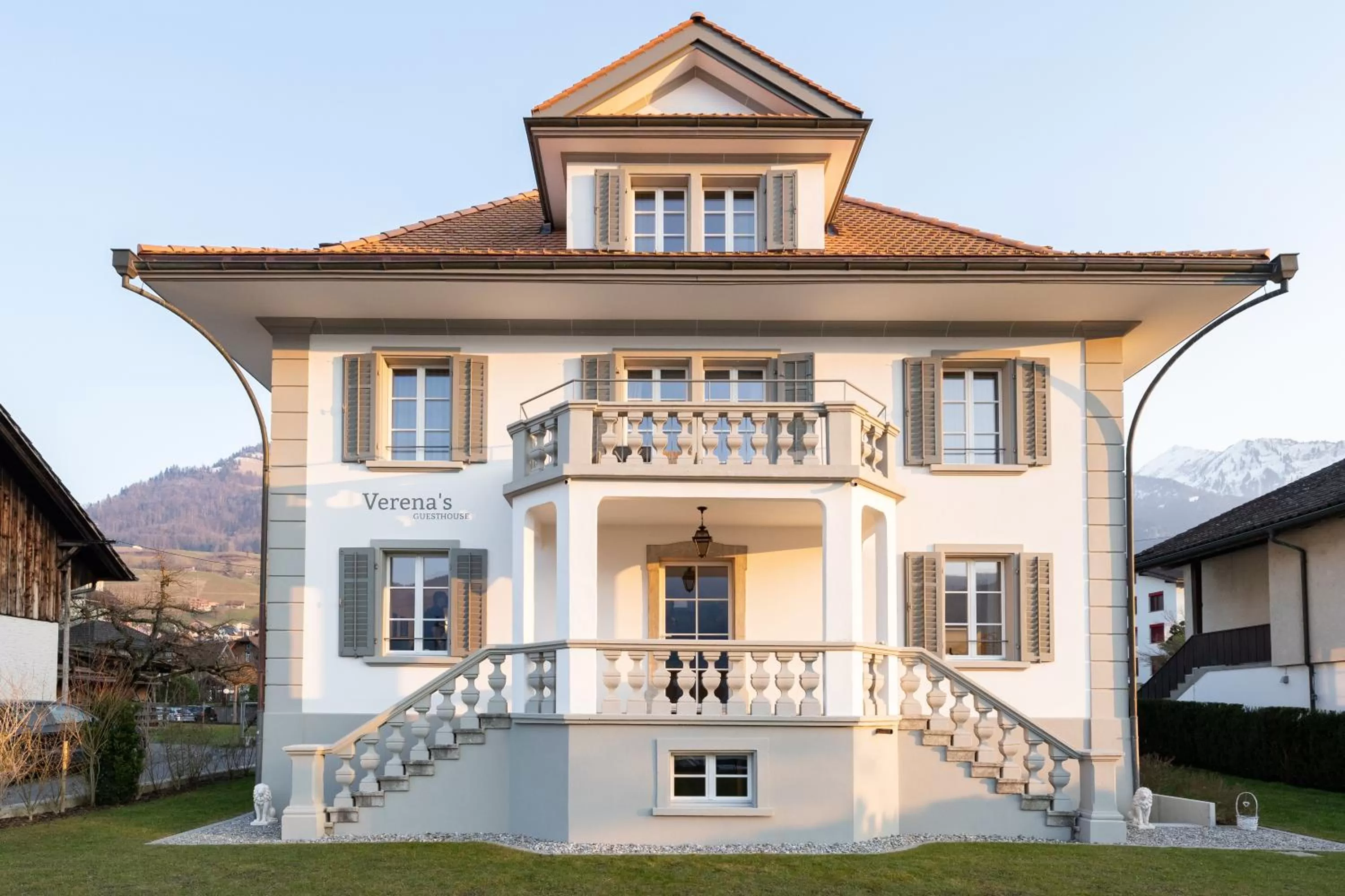 Property building in Verena's Boutique Villa au lac