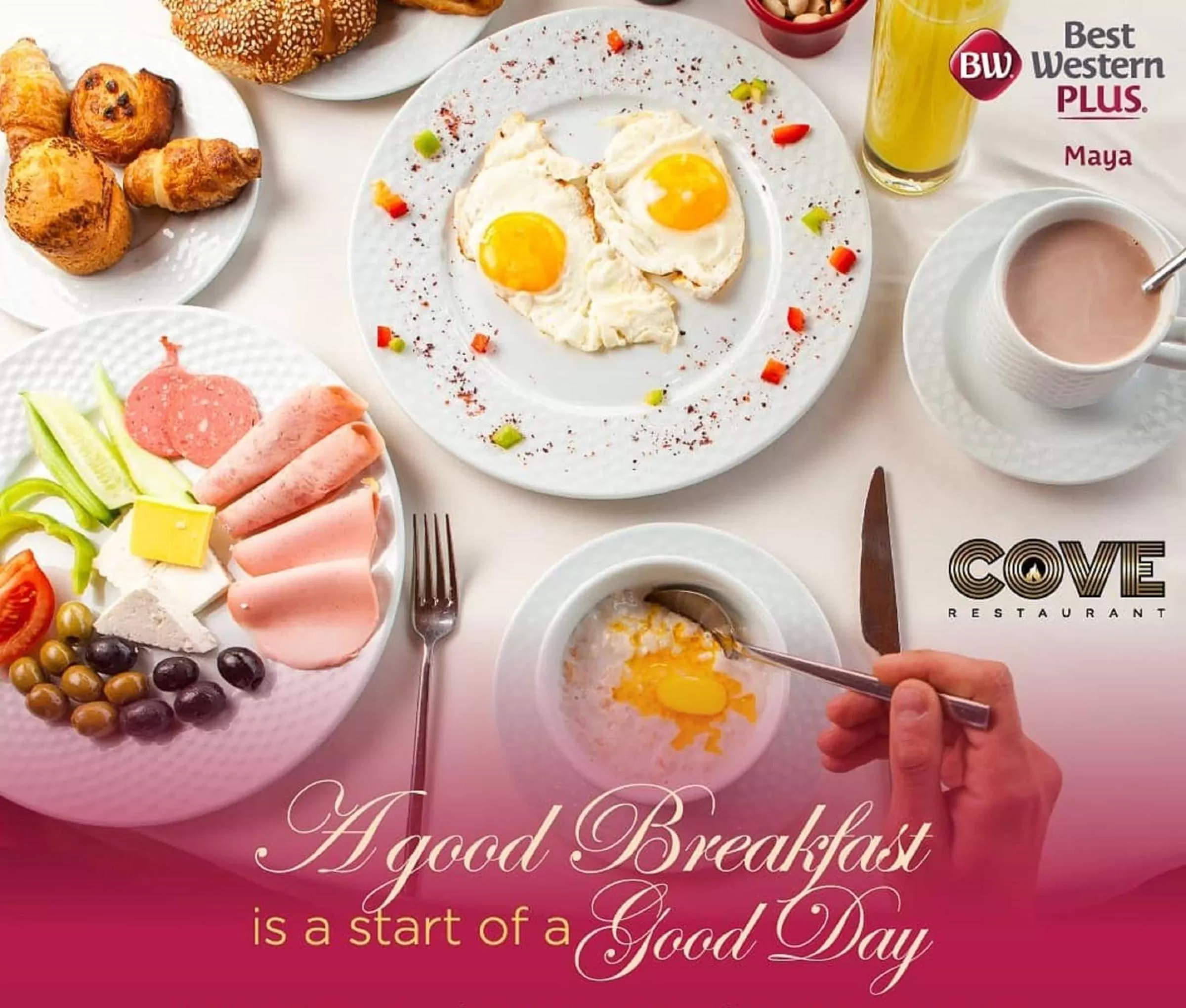 Breakfast in Best Western PLUS Runway