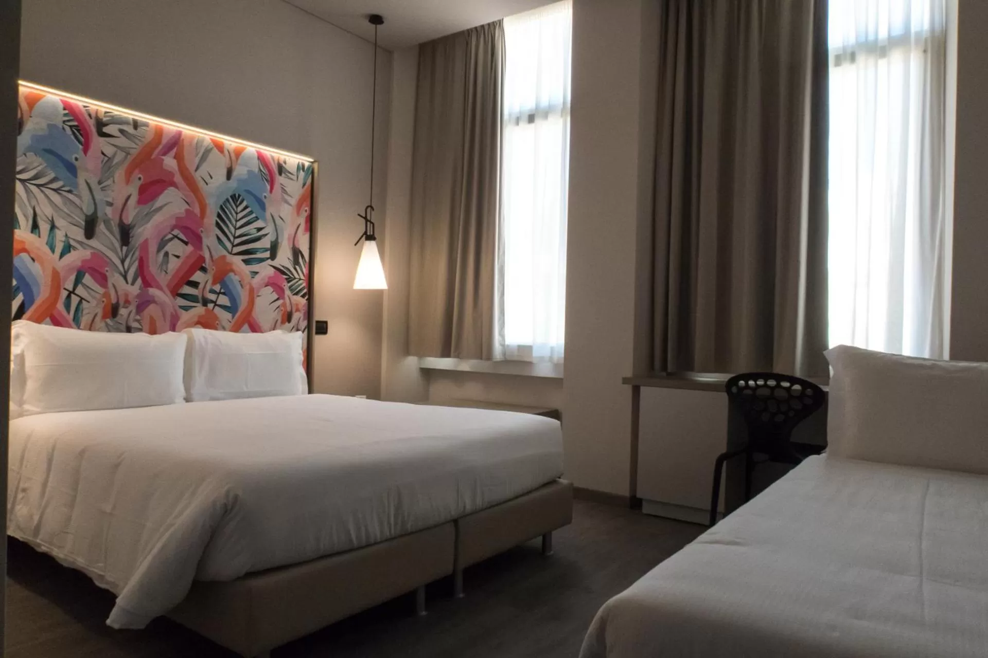 Bed in Hotel San Giovanni Roma