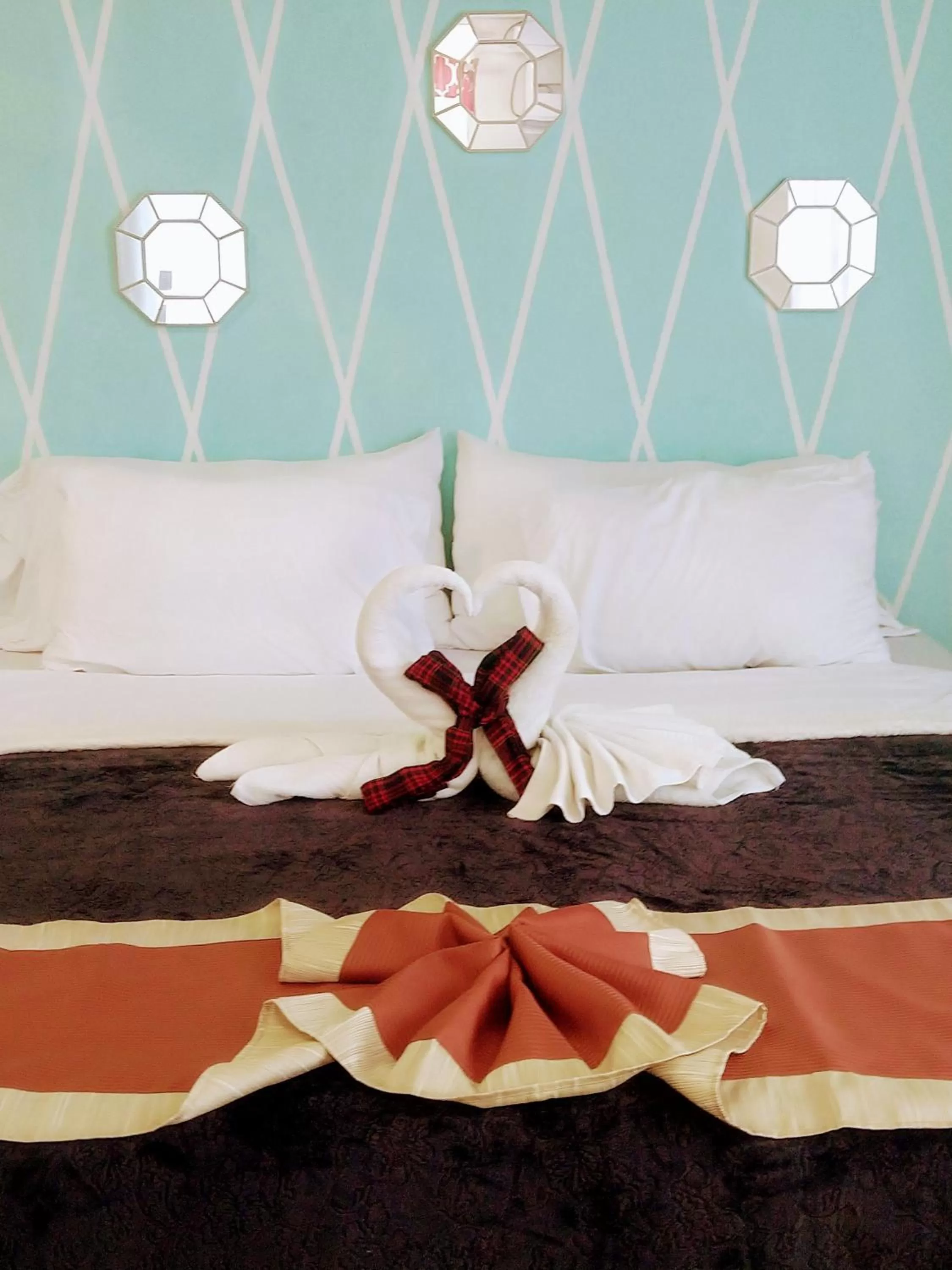 Bed in The Red Hut Inn