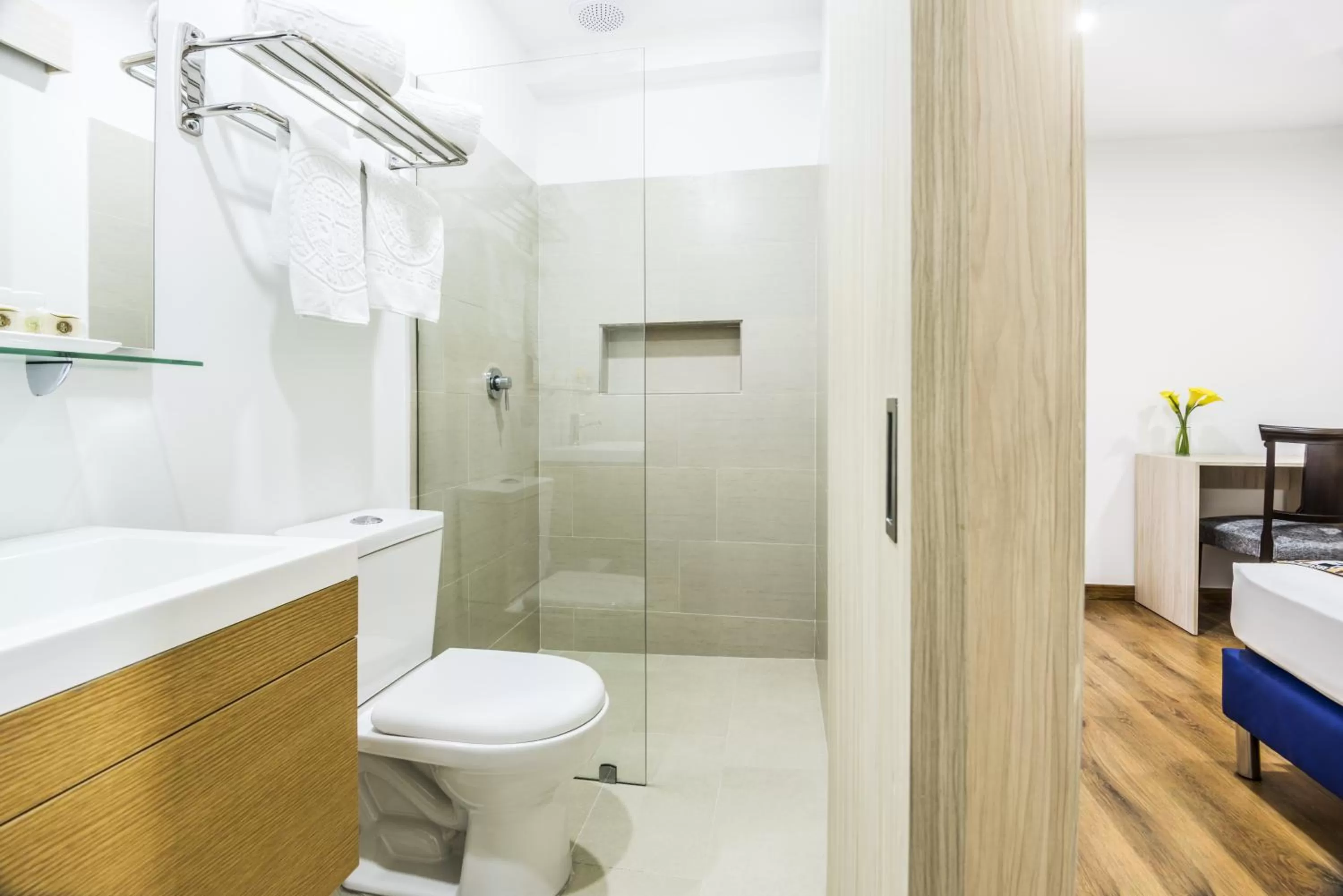 Shower in Hotel Asturias Medellin