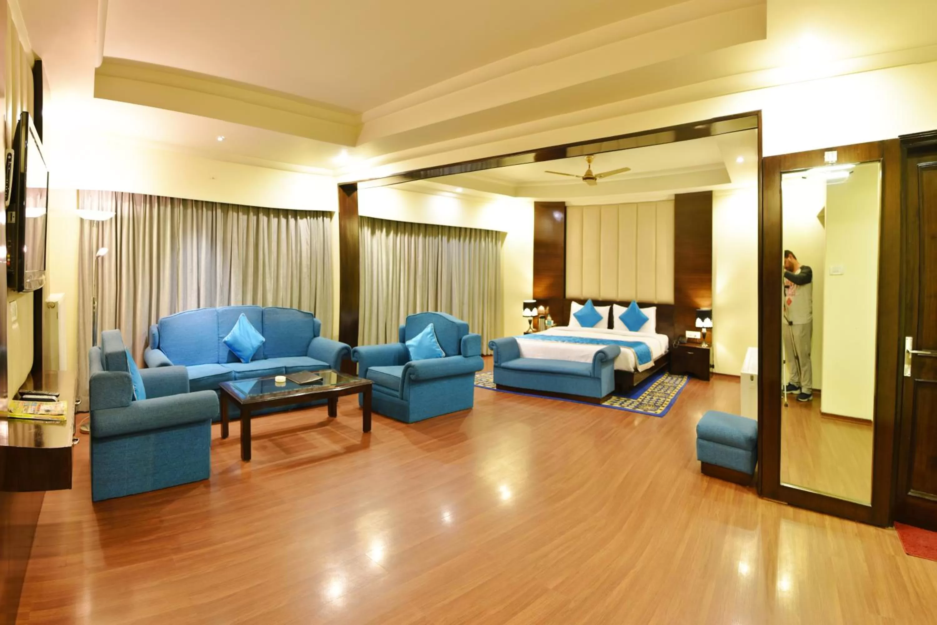 Photo of the whole room in Indraprastha Resort - Centrally Heated Rooms, with Gym, Games & Spa