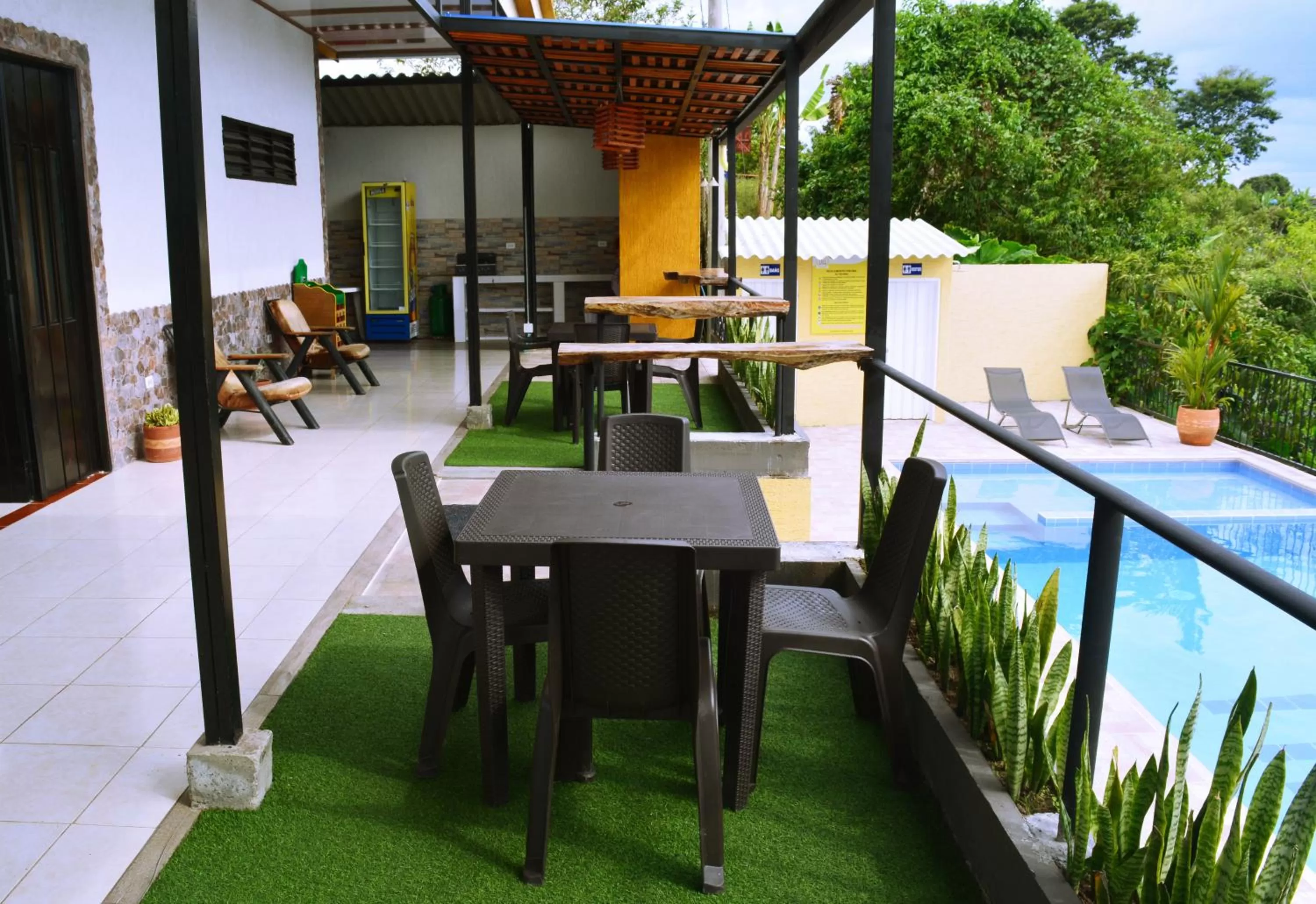 Natural landscape, Swimming Pool in Hotel Casa campestre HH