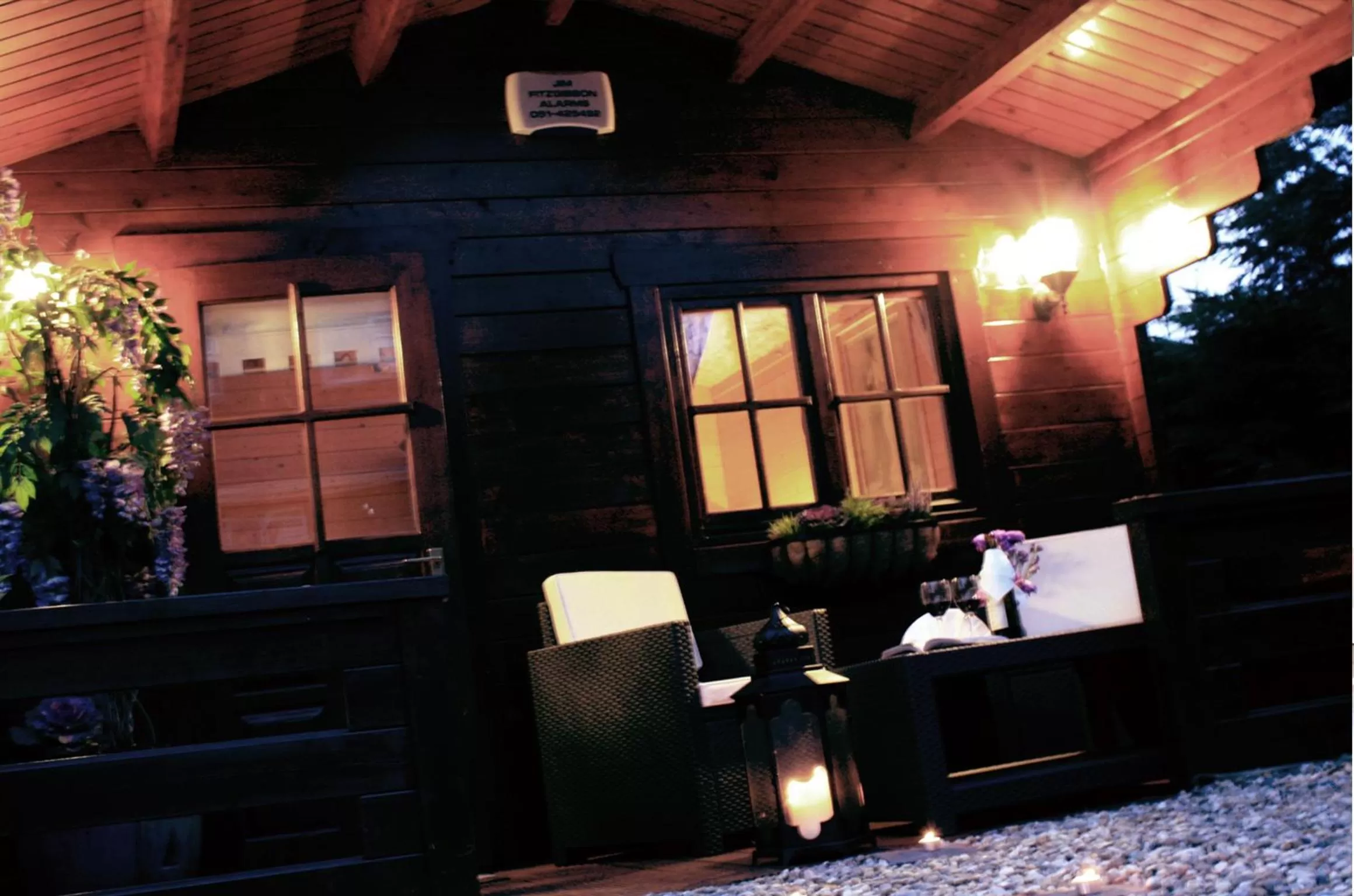 Garden in Beaufort House Accomodation