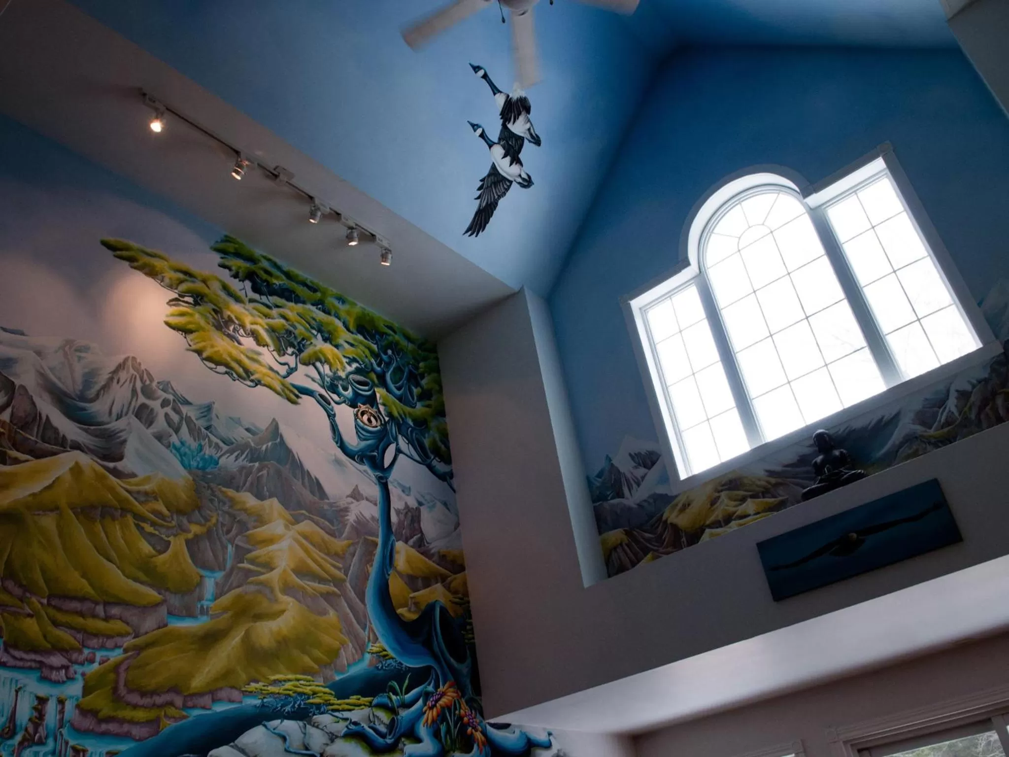 Living room in Gîte Crystal Inn