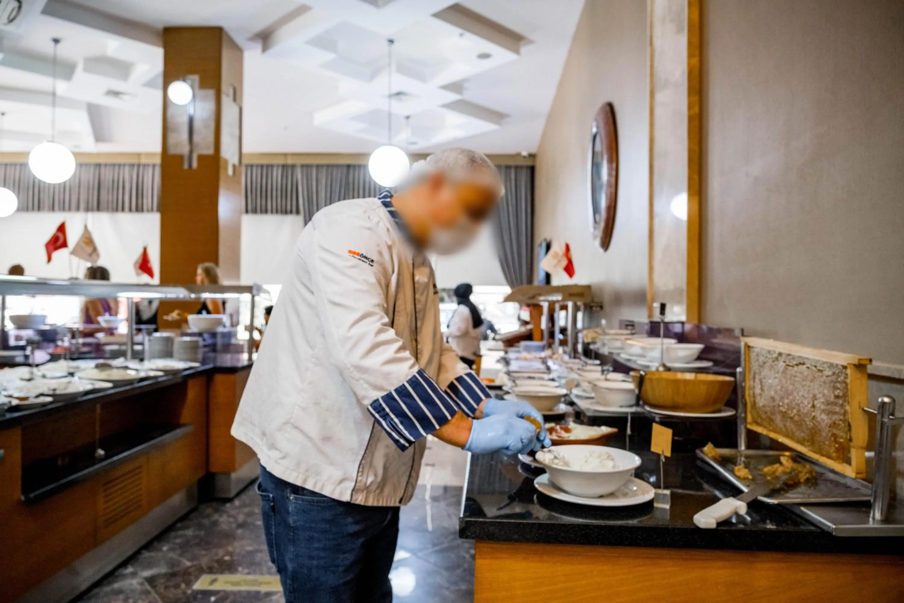 Buffet breakfast in Selçuk Hotel