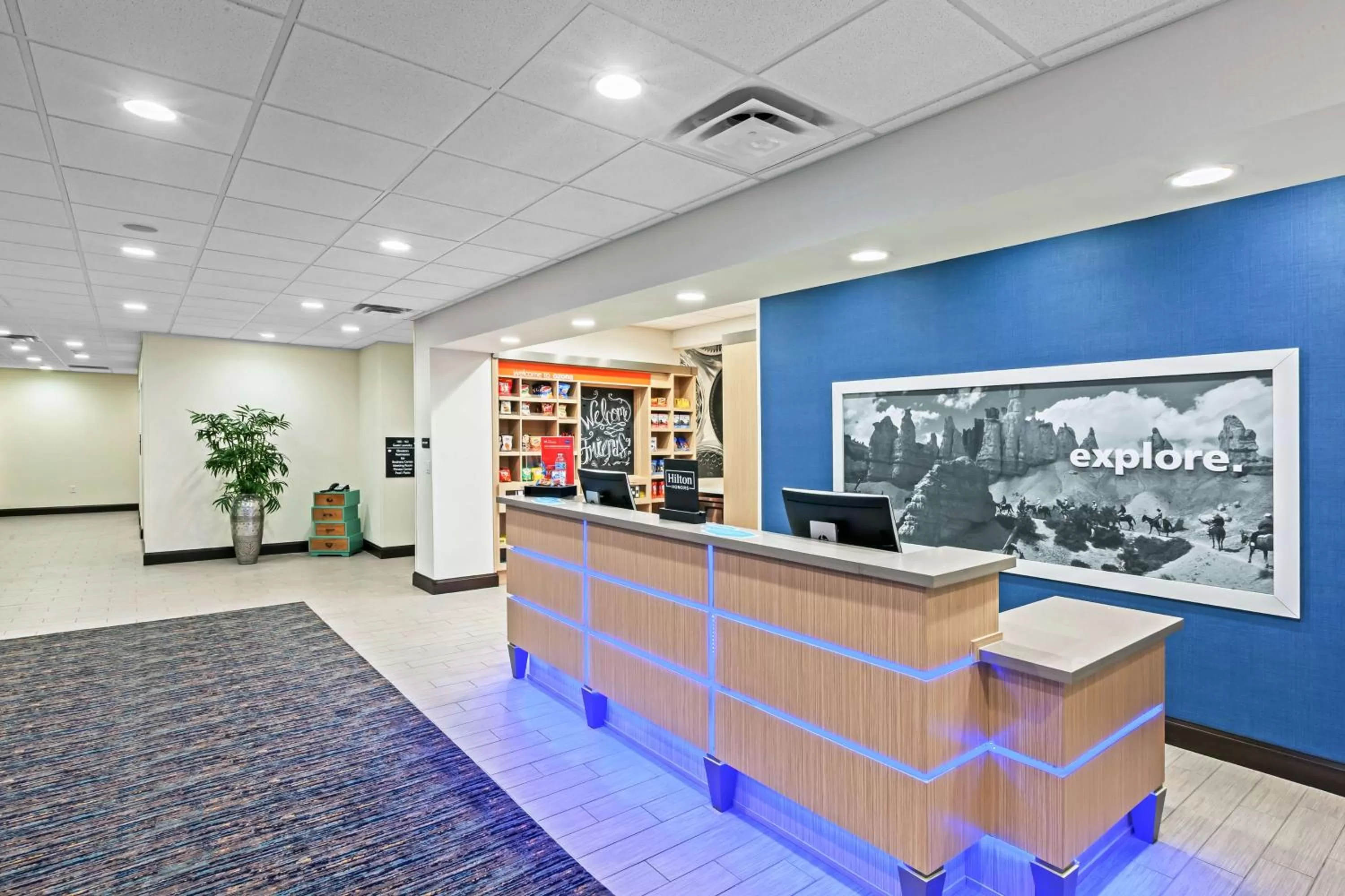 Lobby or reception in Hampton Inn Ozona