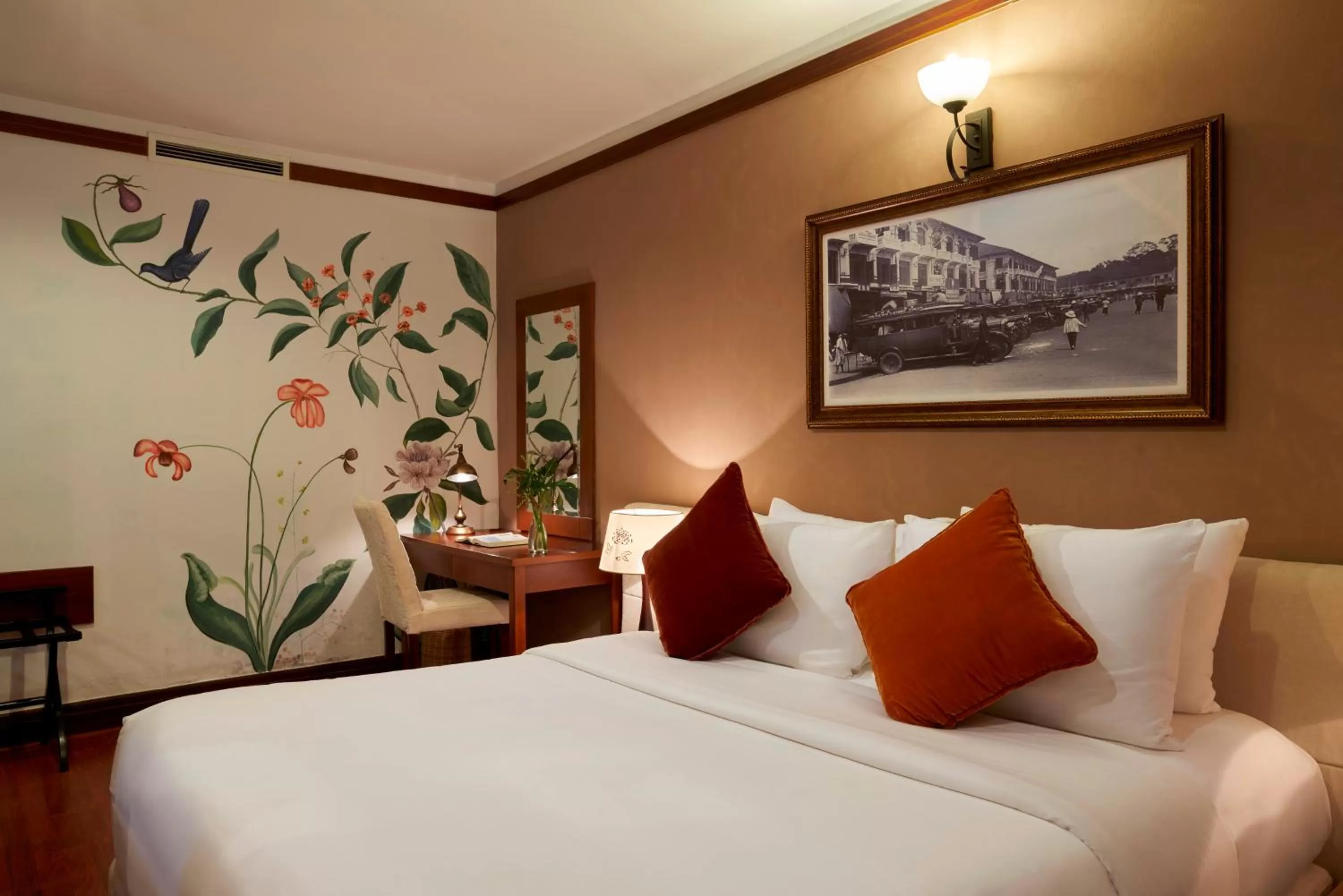 Living room, Bed in Prostyle Hotel Ho Chi Minh プロスタイルホテルホーチミン