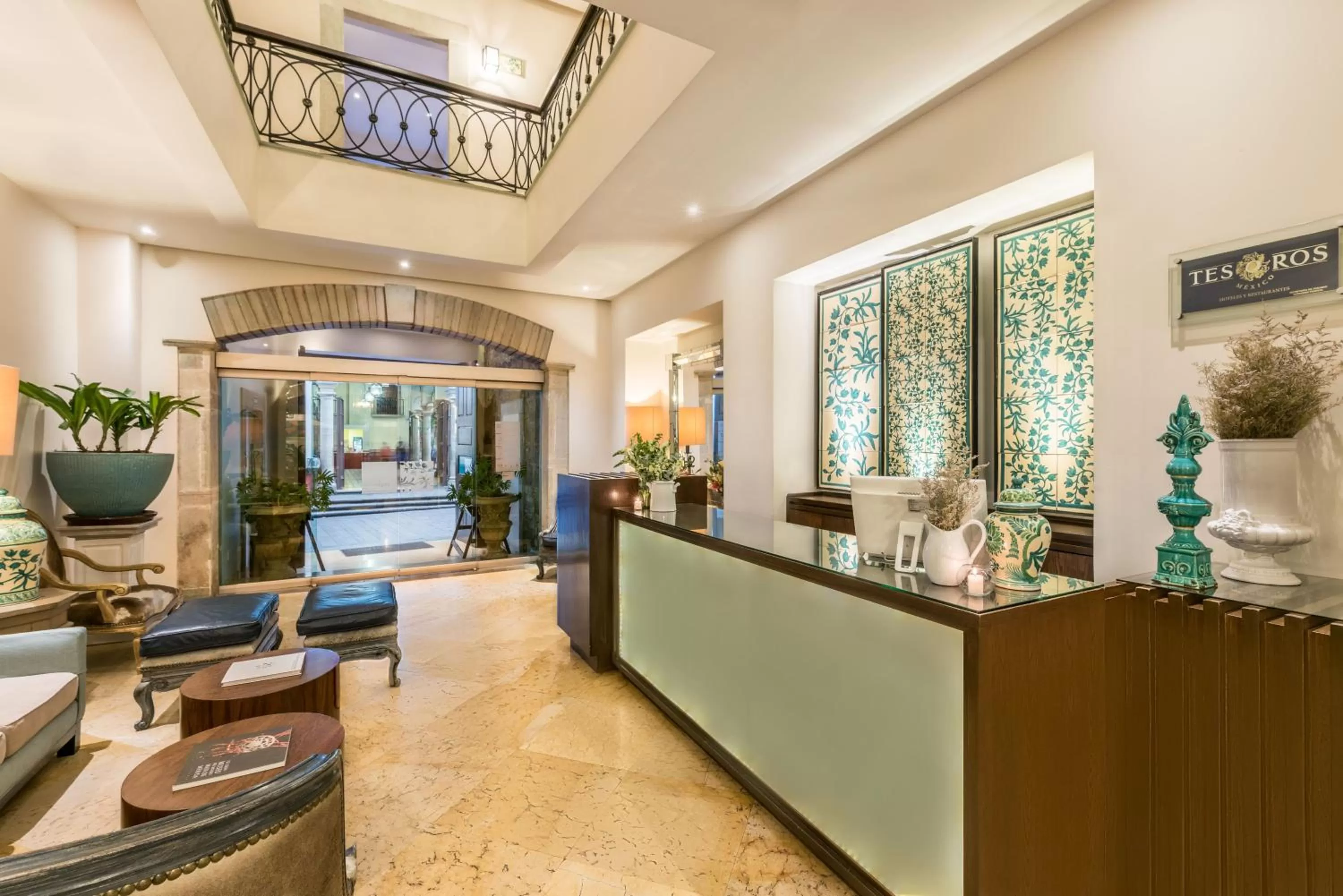 Lobby or reception in Edelmira Hotel Boutique