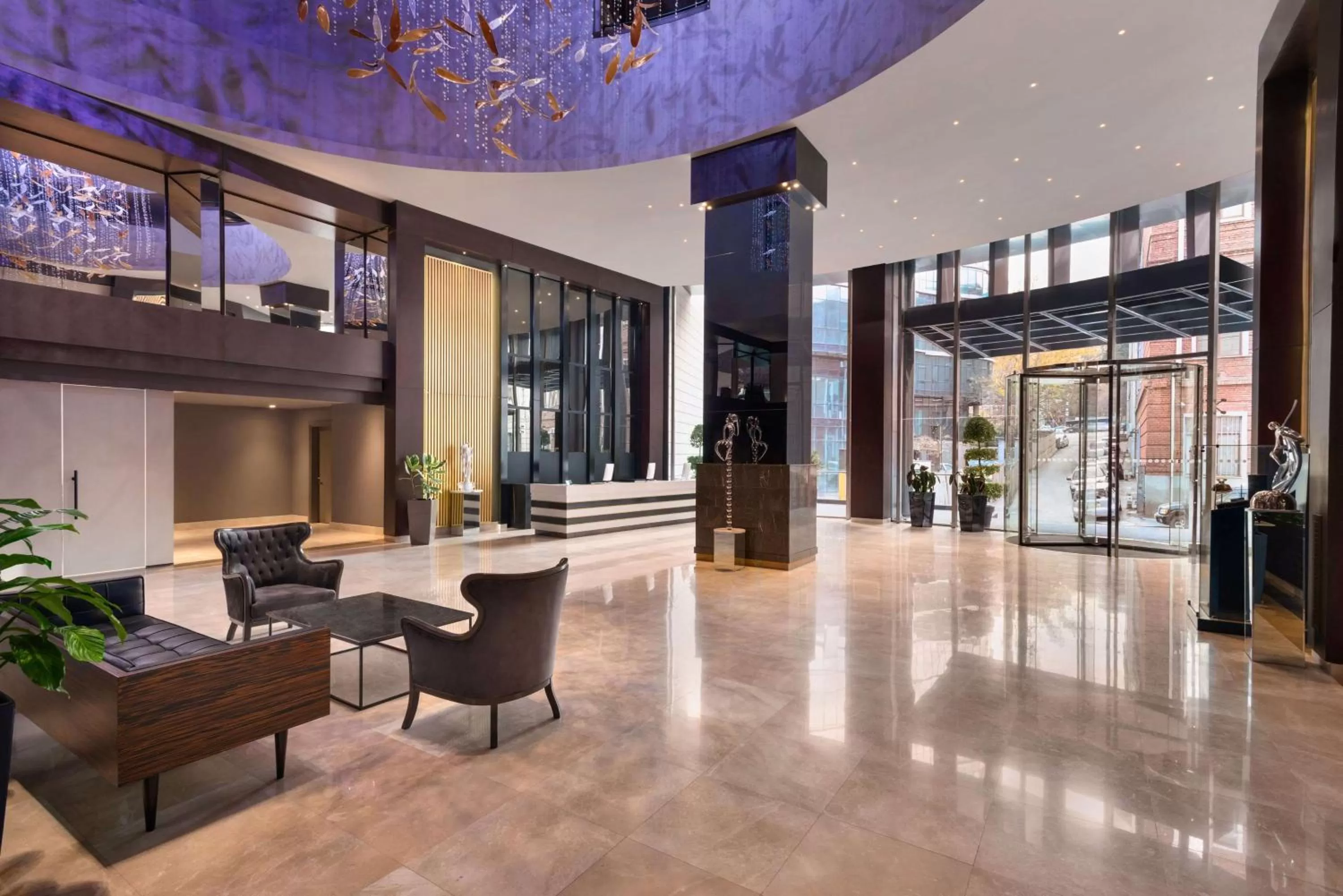 Lobby or reception in Wyndham Grand Tbilisi