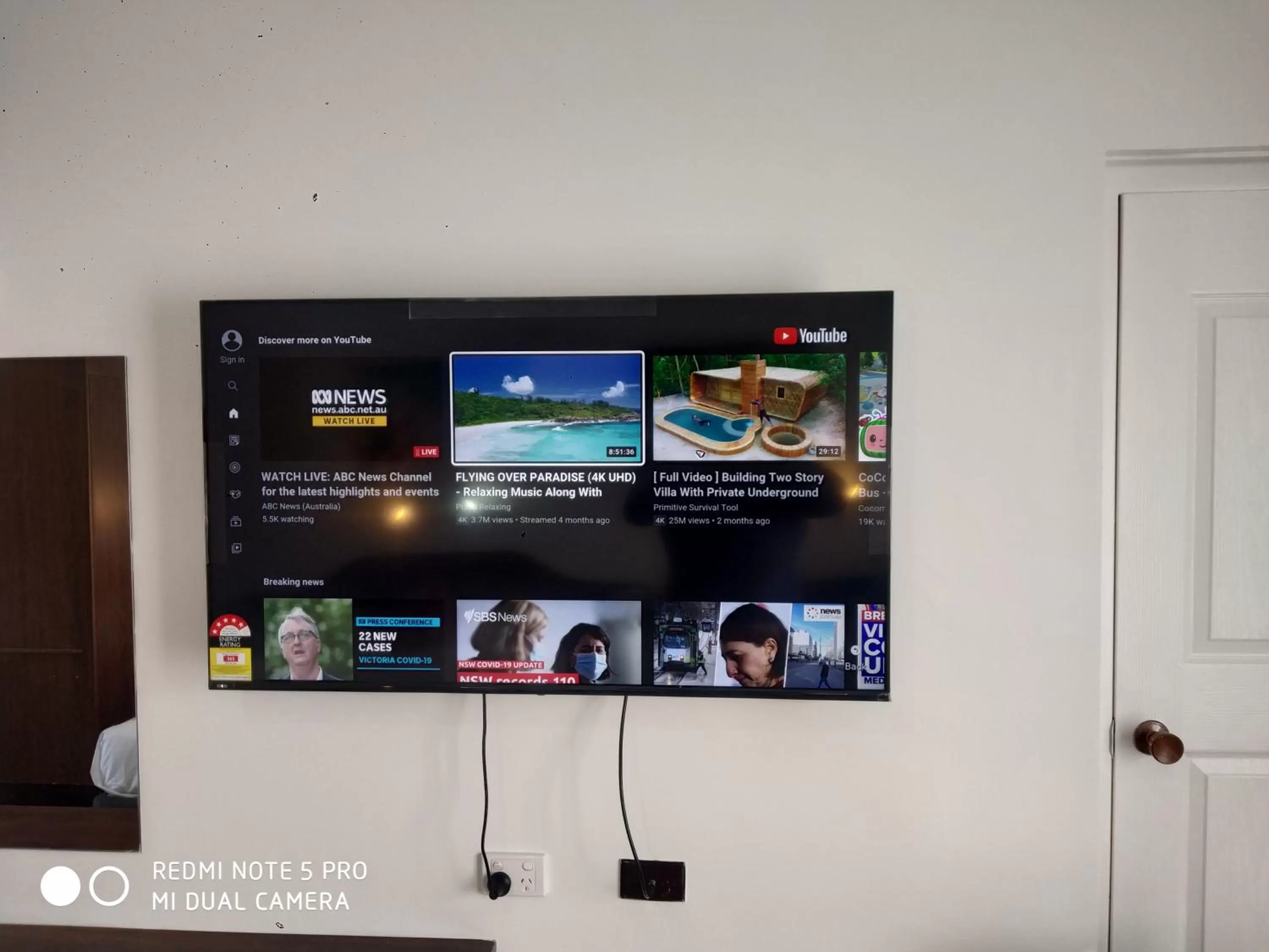 TV and multimedia in Australia Park Motel