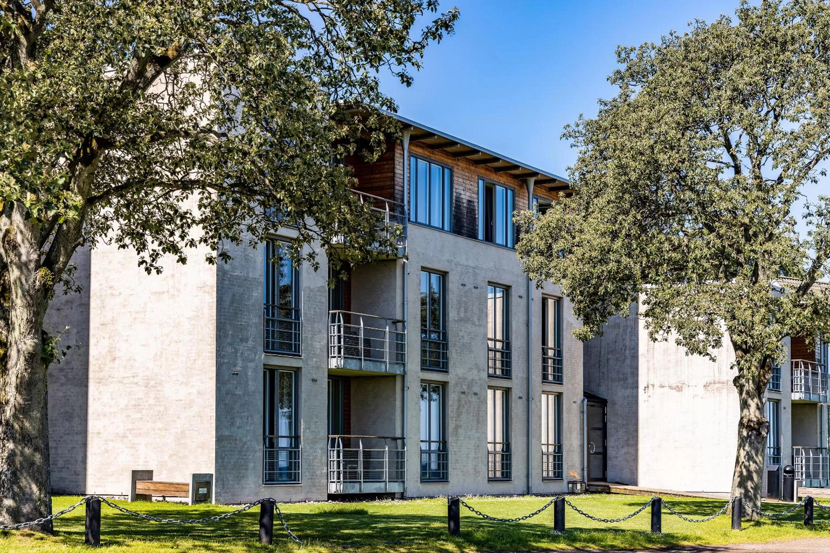 Facade/entrance in Hotel Skansen Båstad