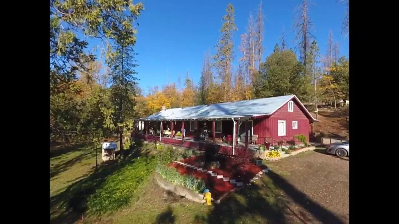 Bird's eye view in Yosemite Paradise Inn