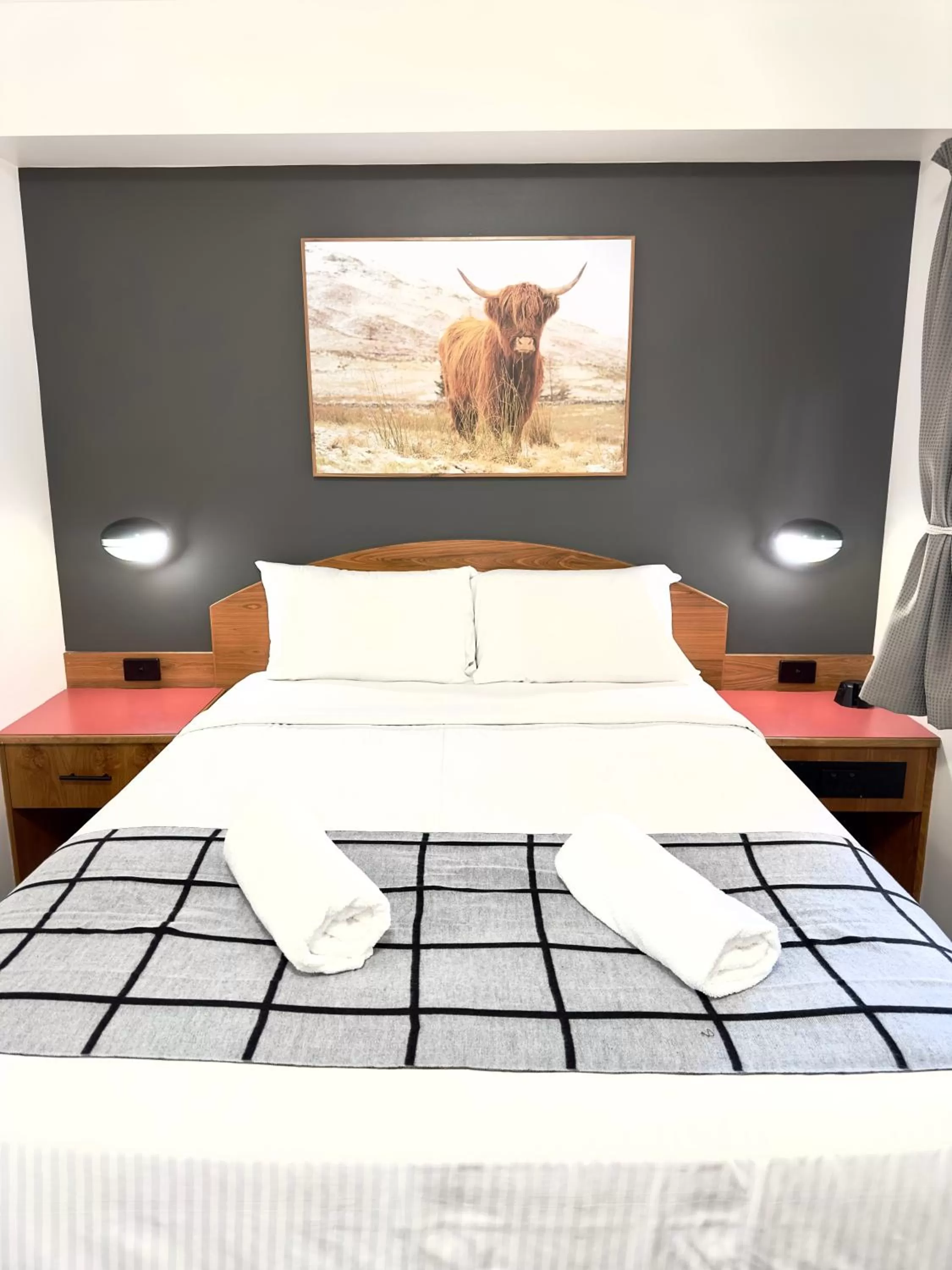 Bed in Mackay Resort Motel