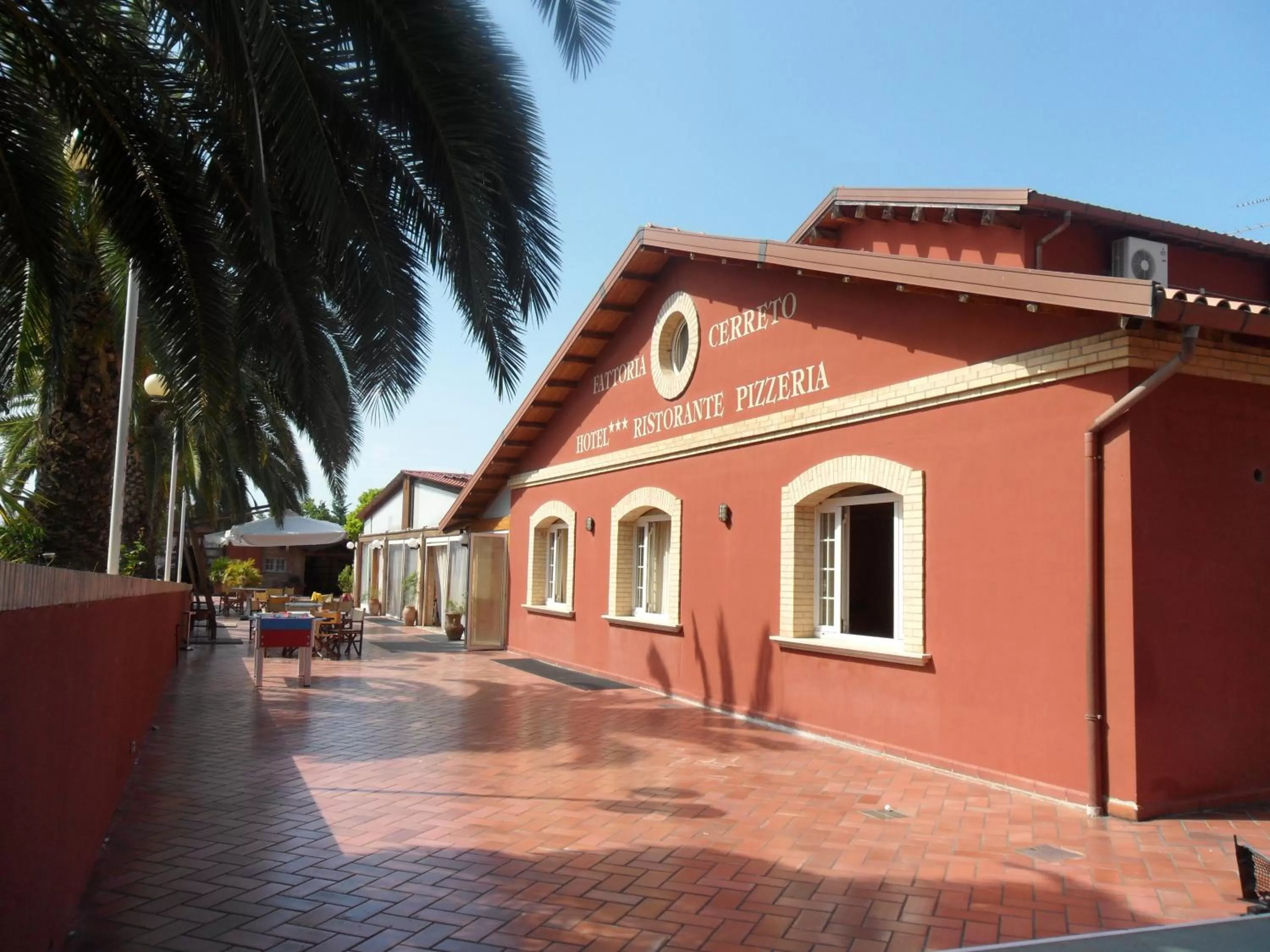 Facade/entrance in Fattoria Cerreto