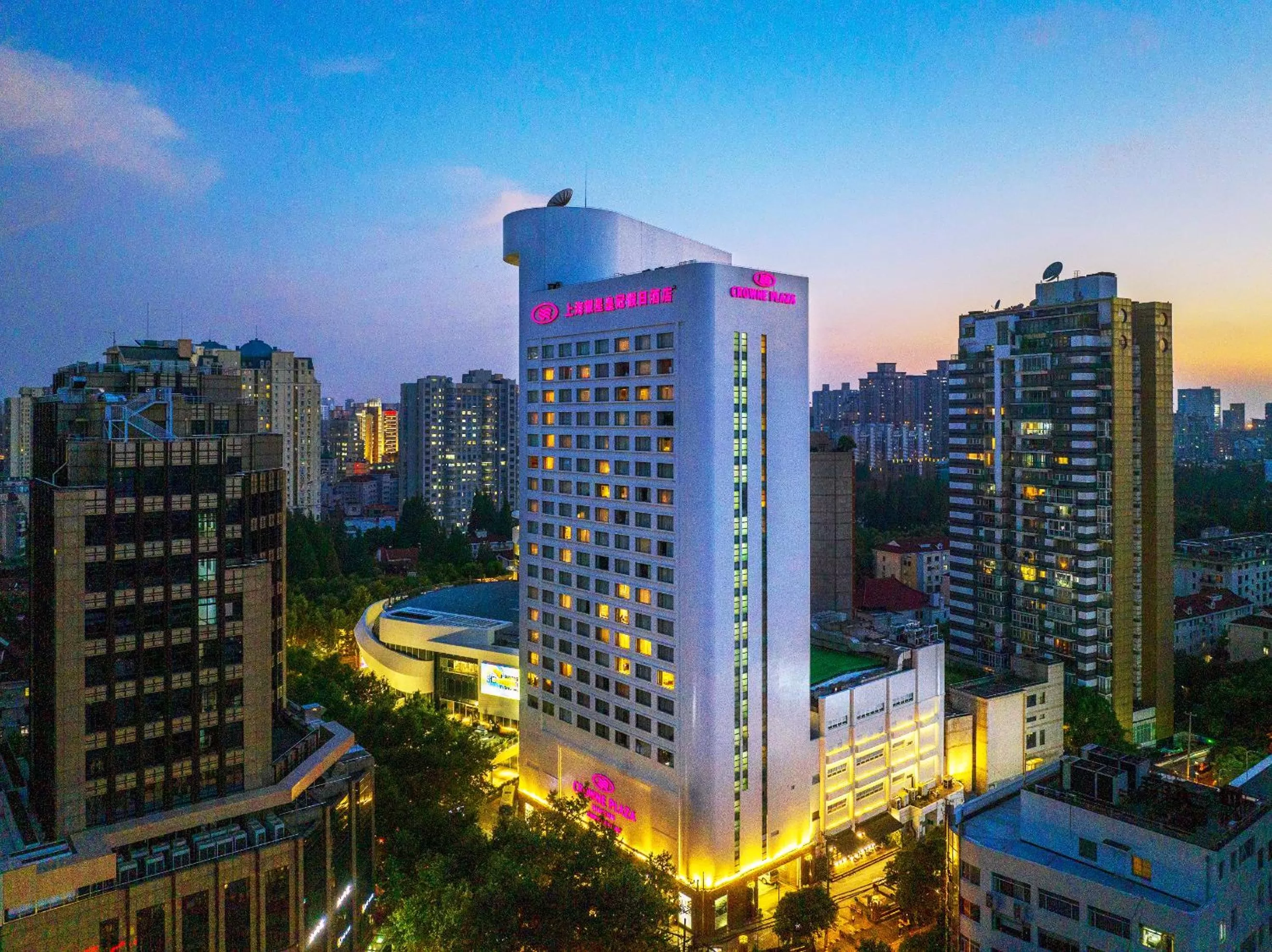 Property building in Crowne Plaza Shanghai by IHG