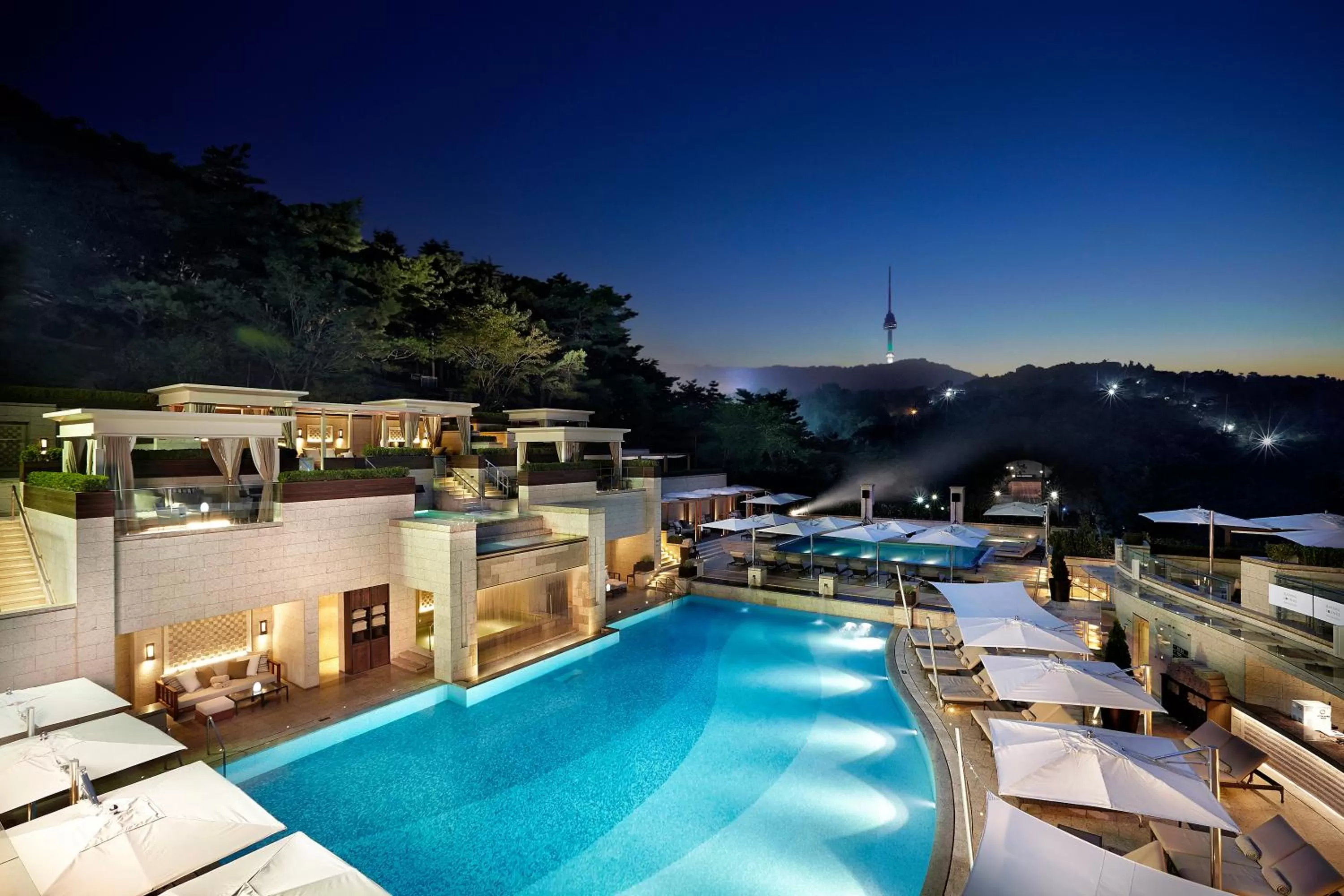 Swimming pool in The Shilla Seoul
