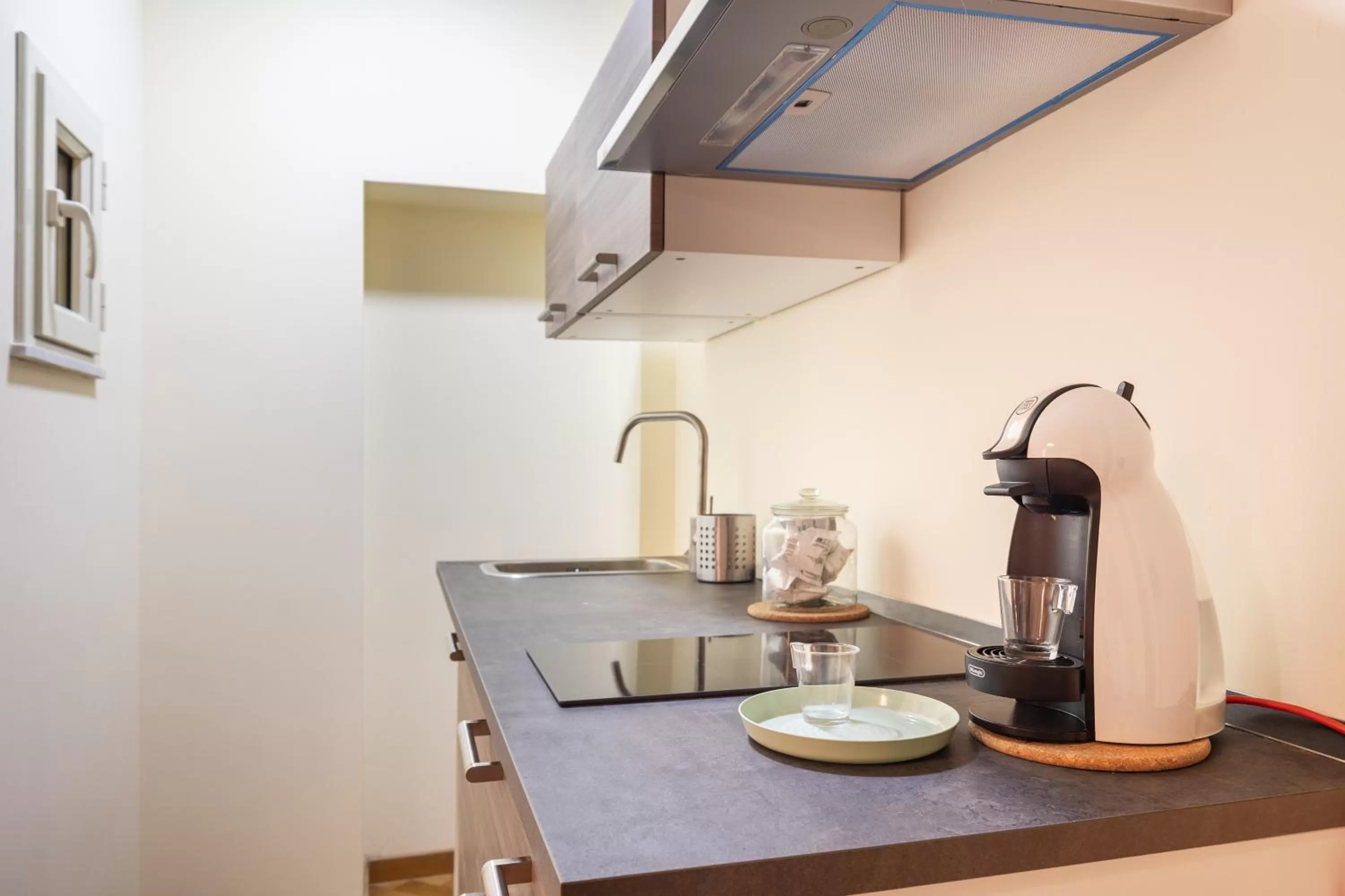 Kitchen or kitchenette in Open Sicily Residence - Central Apartments Near Quattro Canti