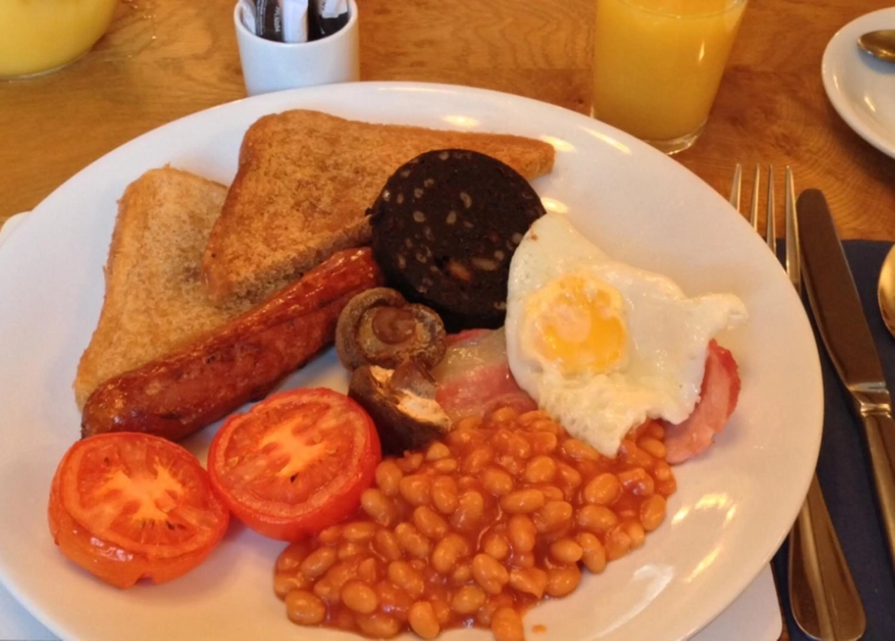 English/Irish breakfast in New Inn - Dorchester
