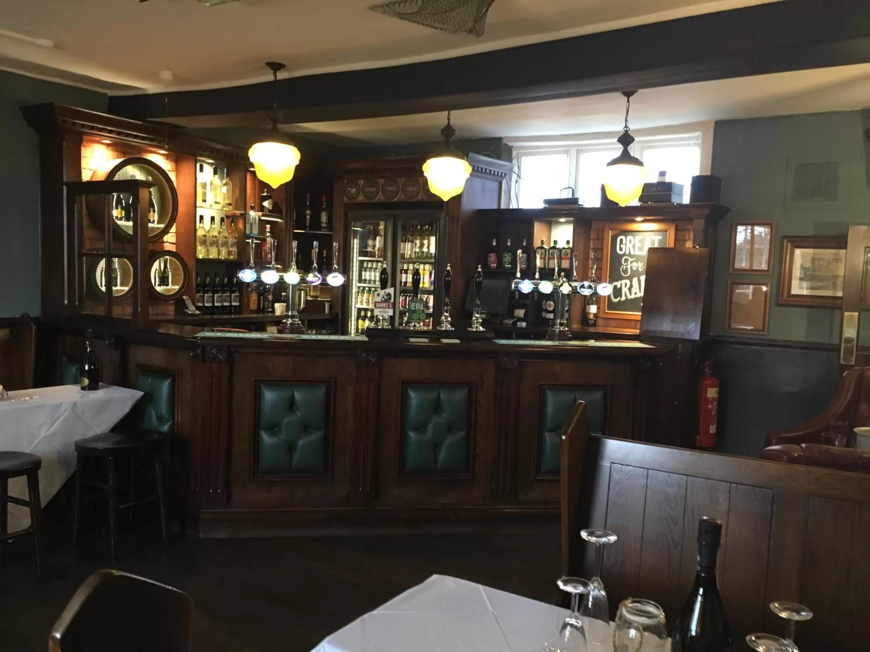 Lounge or bar in The Angel Inn Stourport