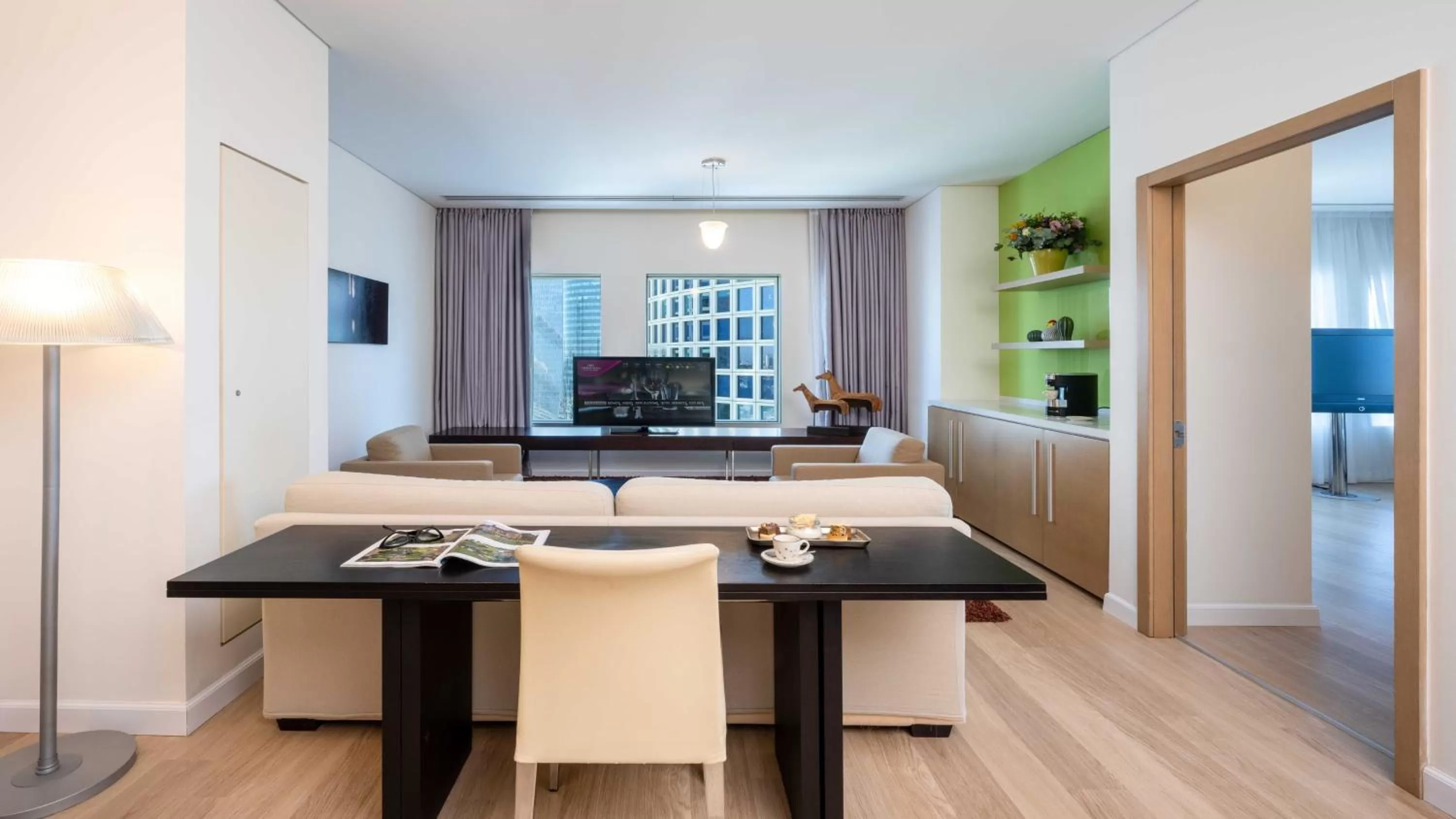 Living room in Crowne Plaza Tel Aviv City Center by IHG