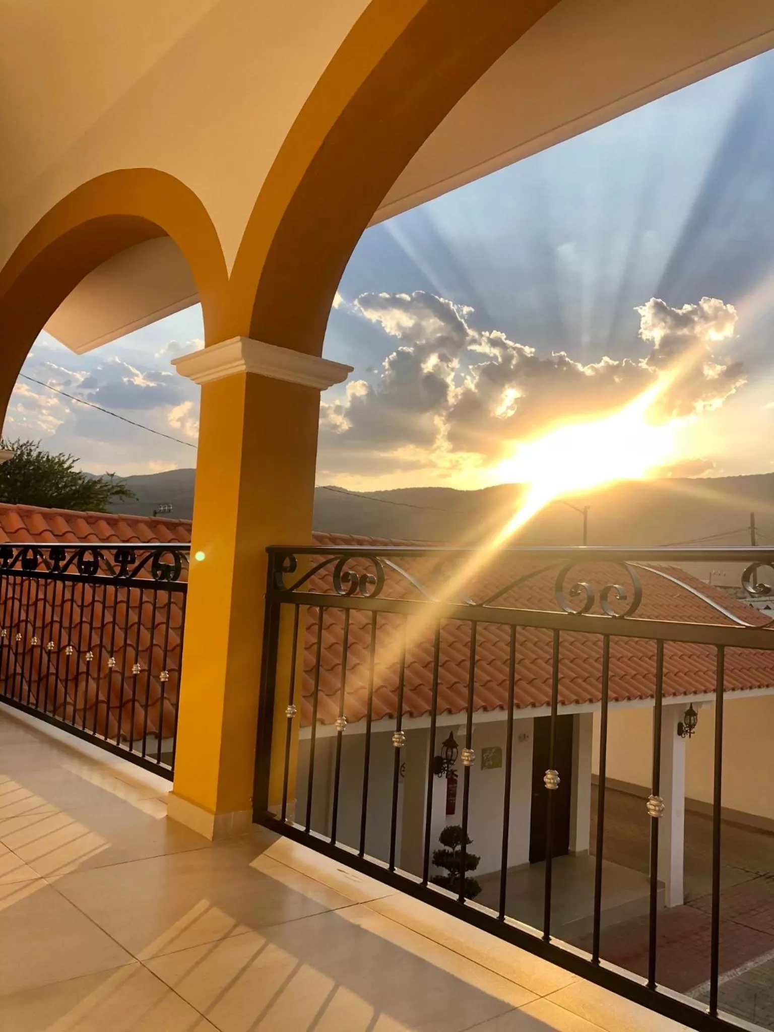 Natural landscape in Casa Blanca Hotel