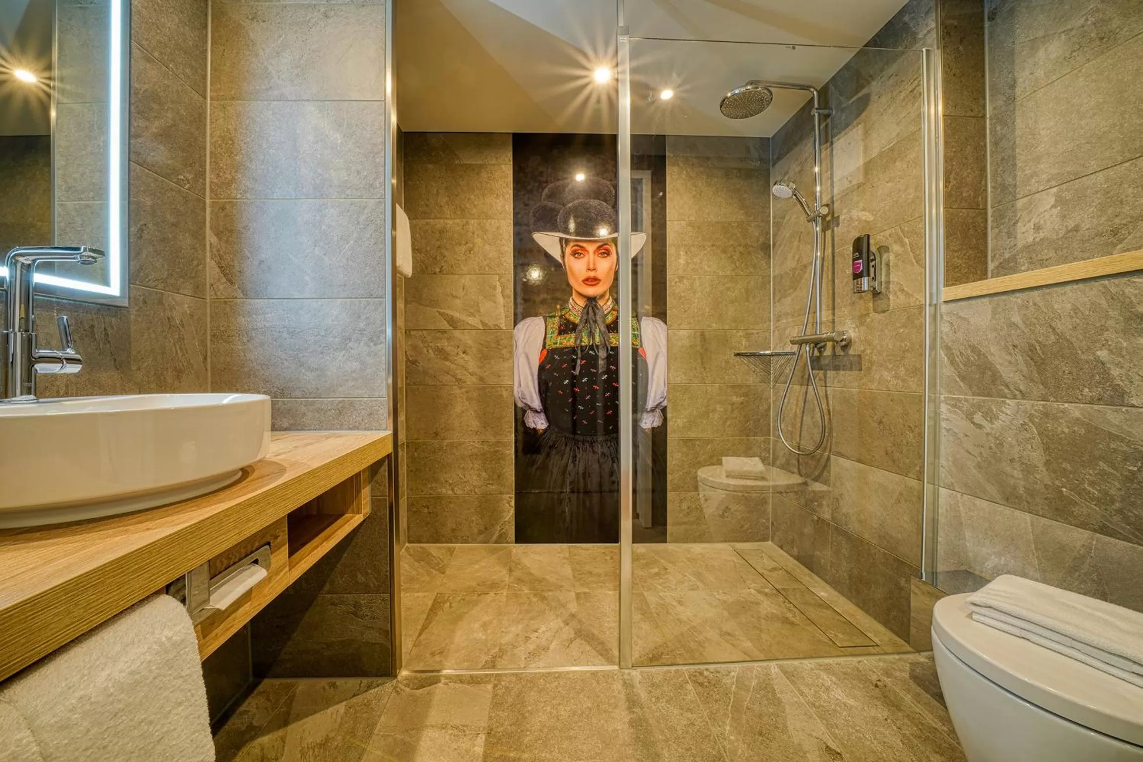 Bathroom in Vienna House Easy by Wyndham Freiburg City