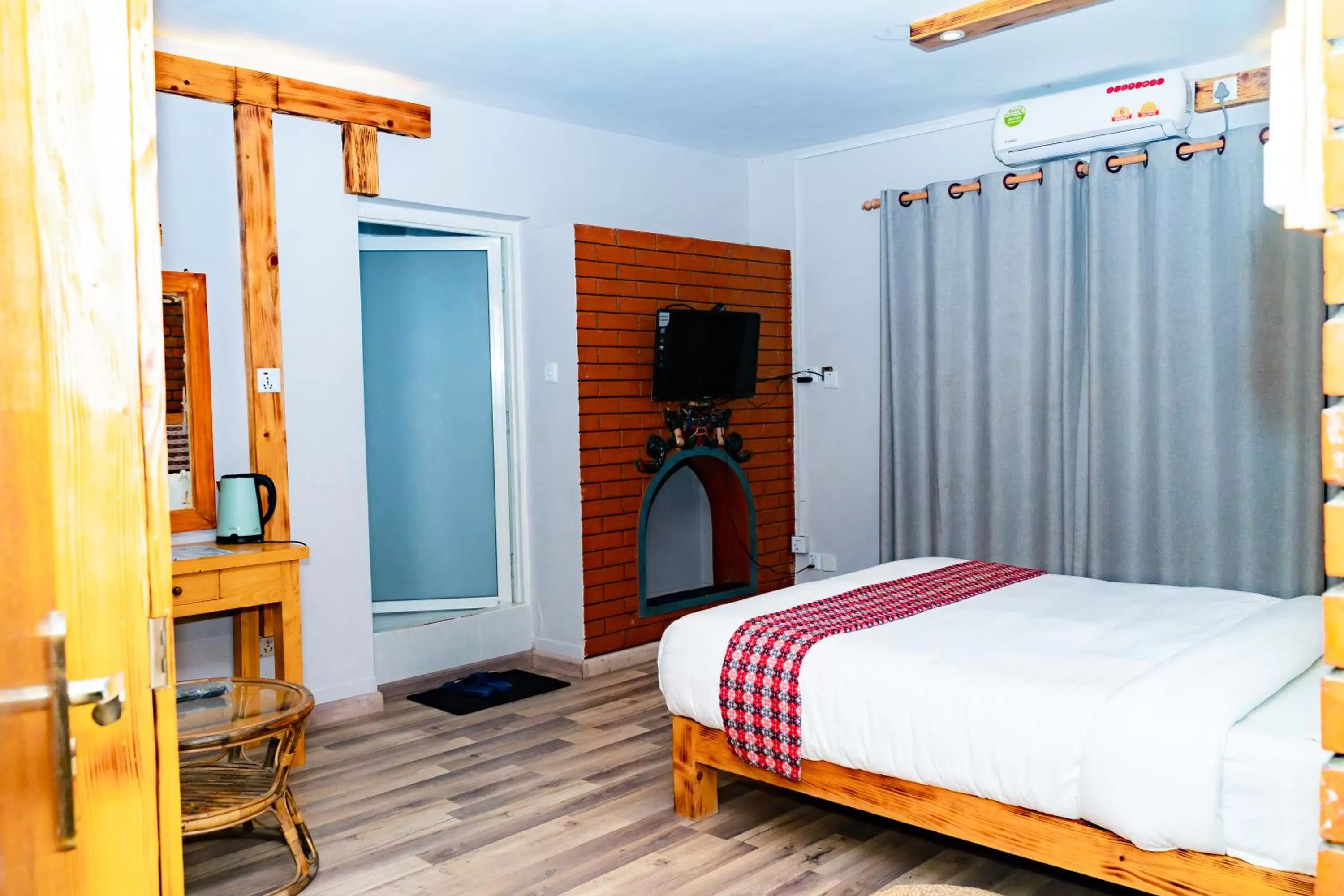 Bedroom, Bed in Silu Homes by Hostmandu