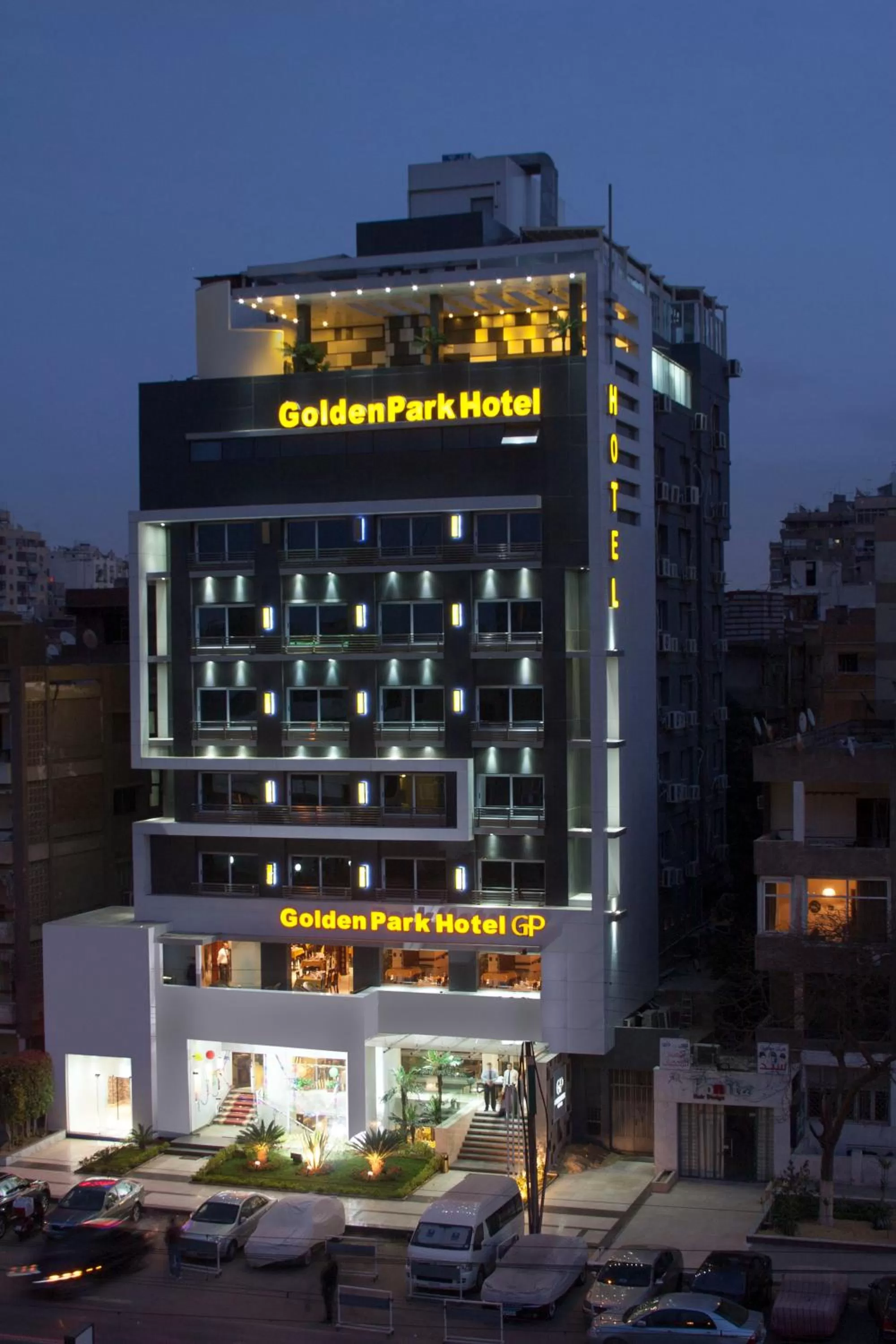 Property building in Golden Park Hotel Cairo, Heliopolis