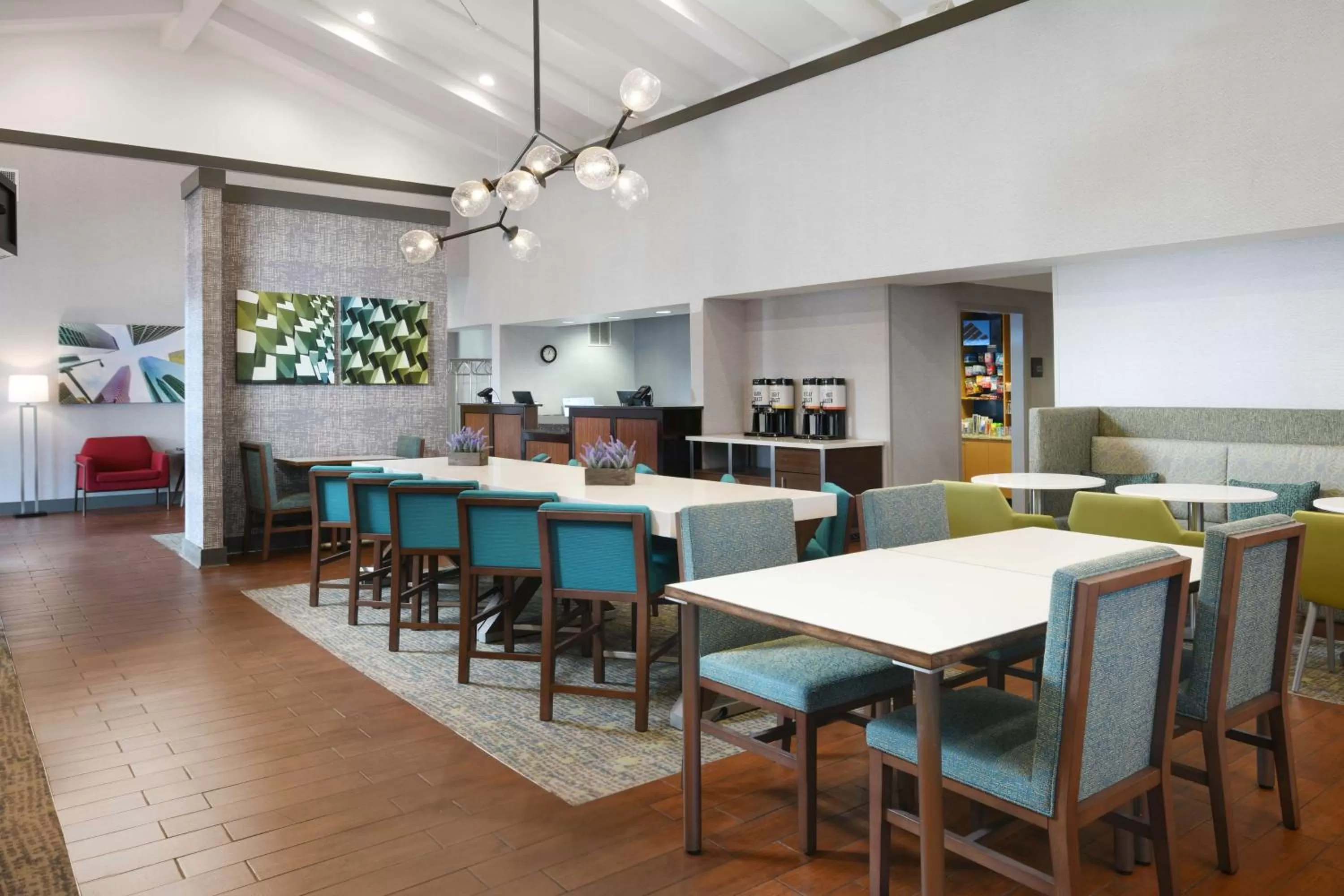 Lobby or reception in Hampton Inn & Suites Houston-Medical Center-NRG Park