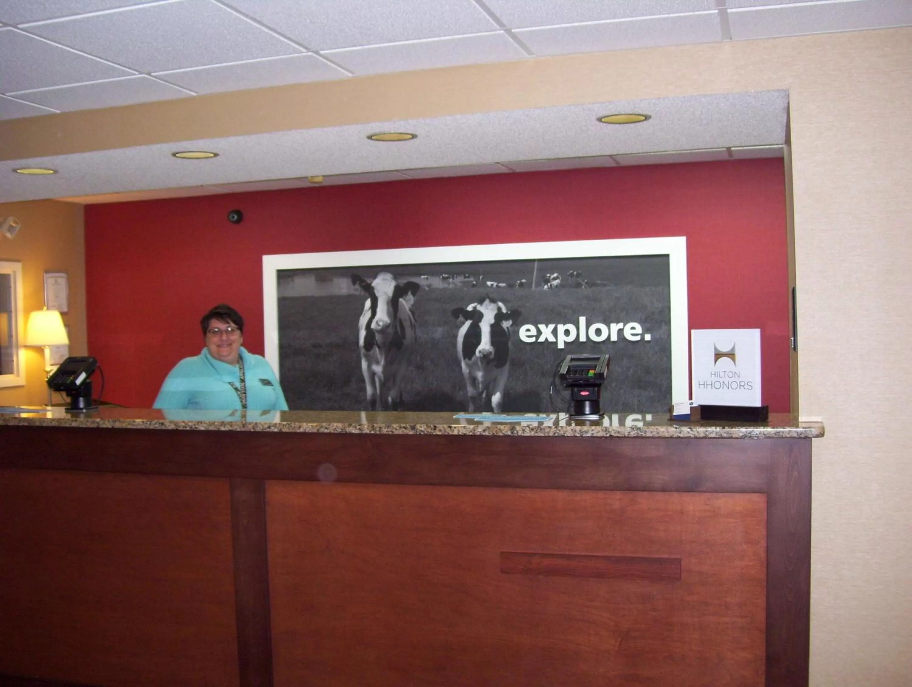 Lobby or reception in Hampton Inn - Hillsville