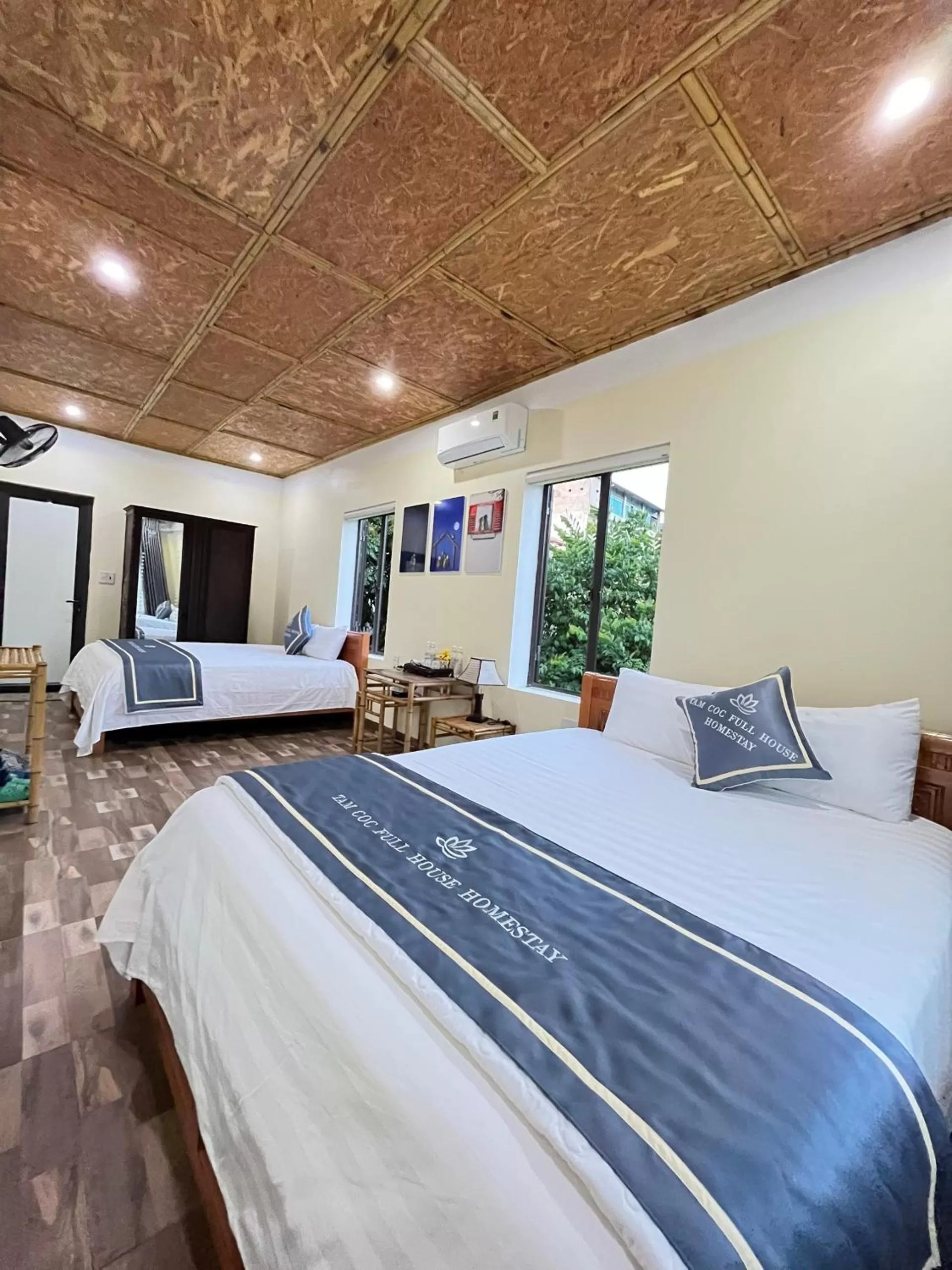 Bedroom, Bed in Tam Coc Full House Homestay