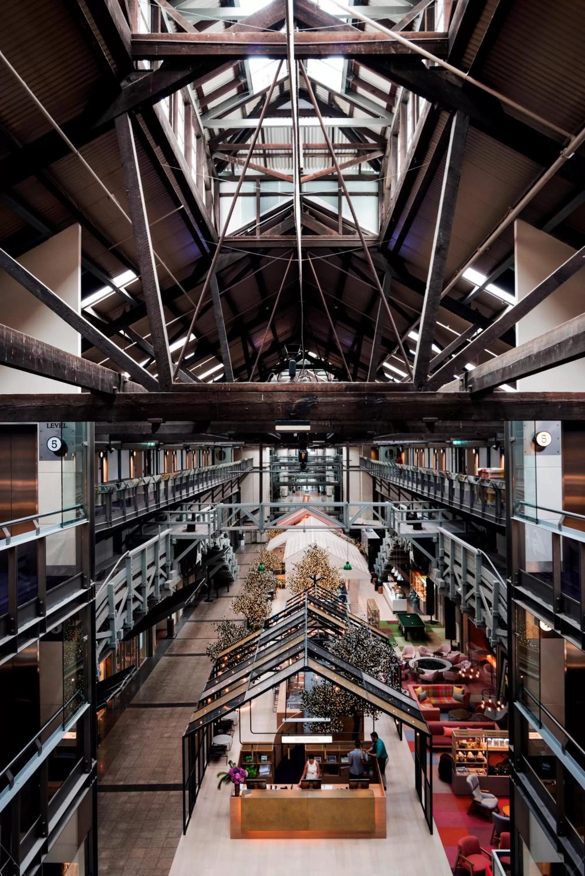Lobby or reception in Ovolo Sydney Woolloomooloo, a Wyndham Hotel