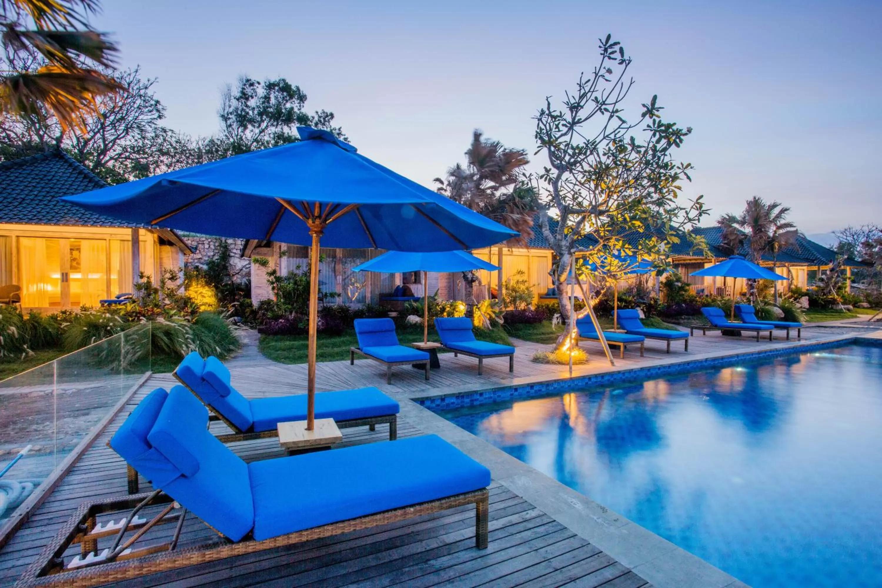 Pool view in The Angkal Resort